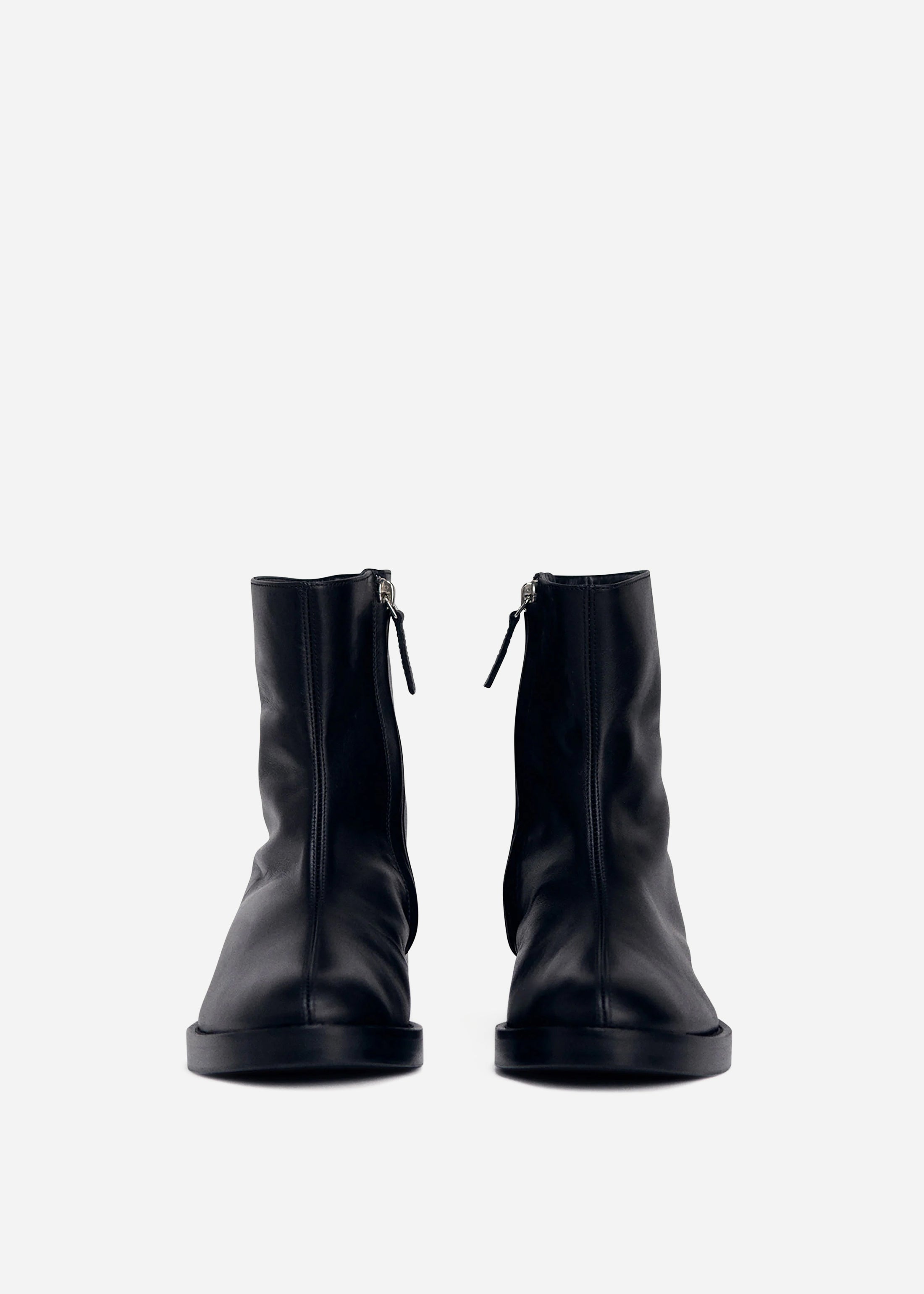 Front Seam Bootie in Black