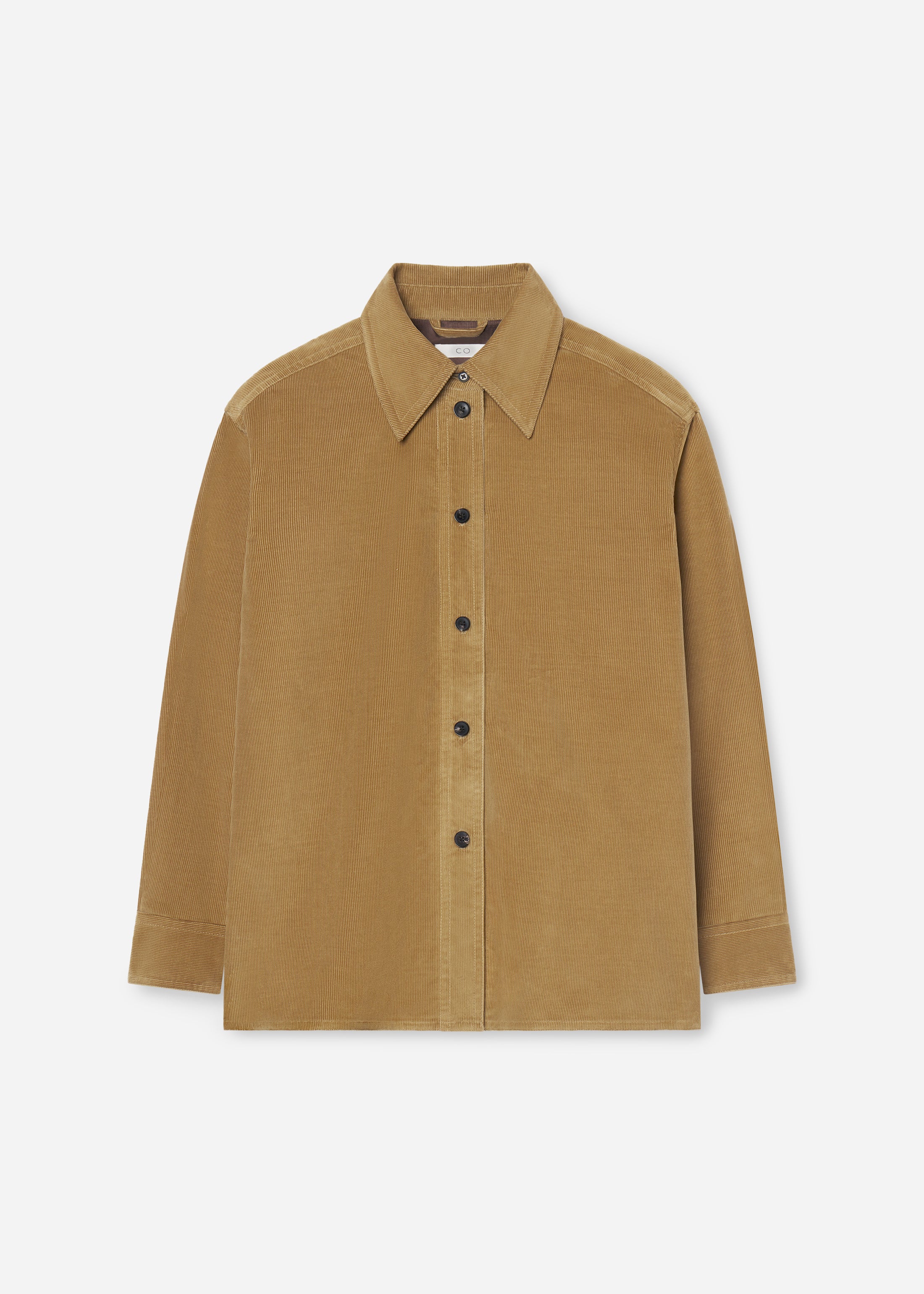 Corduroy Overshirt - Camel
