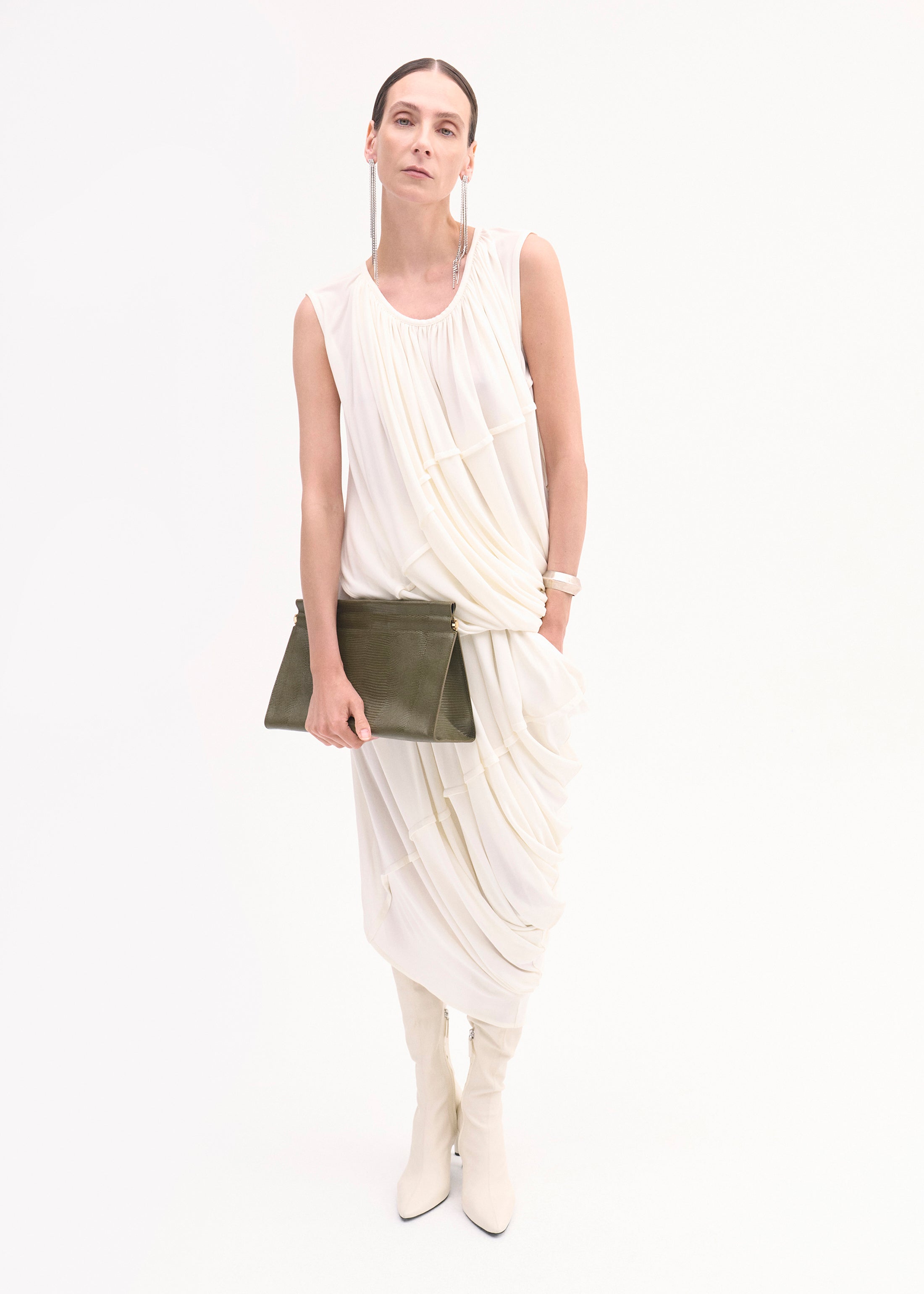 Large Clutch - Olive