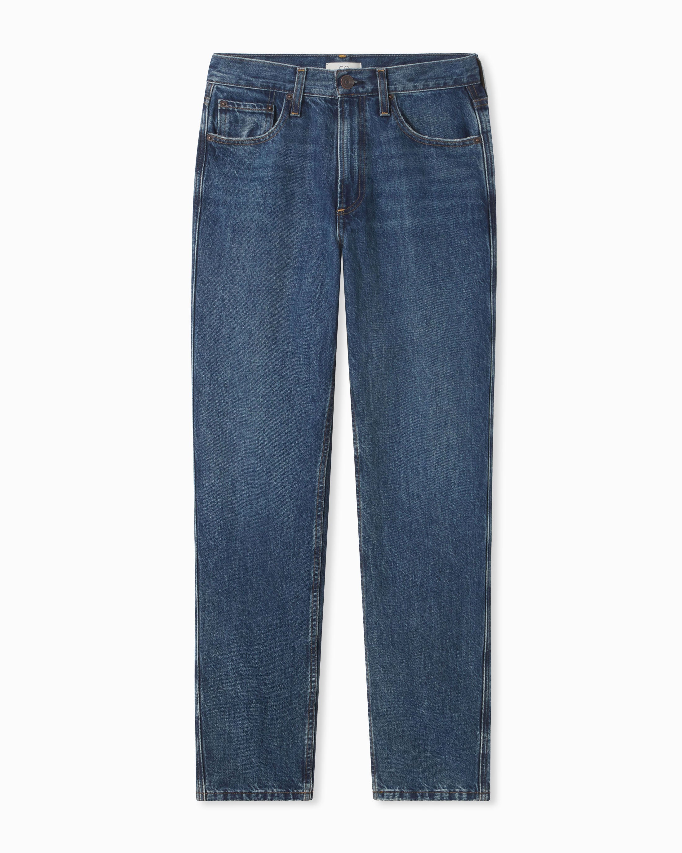 High Rise Jean in Denim - Indigo