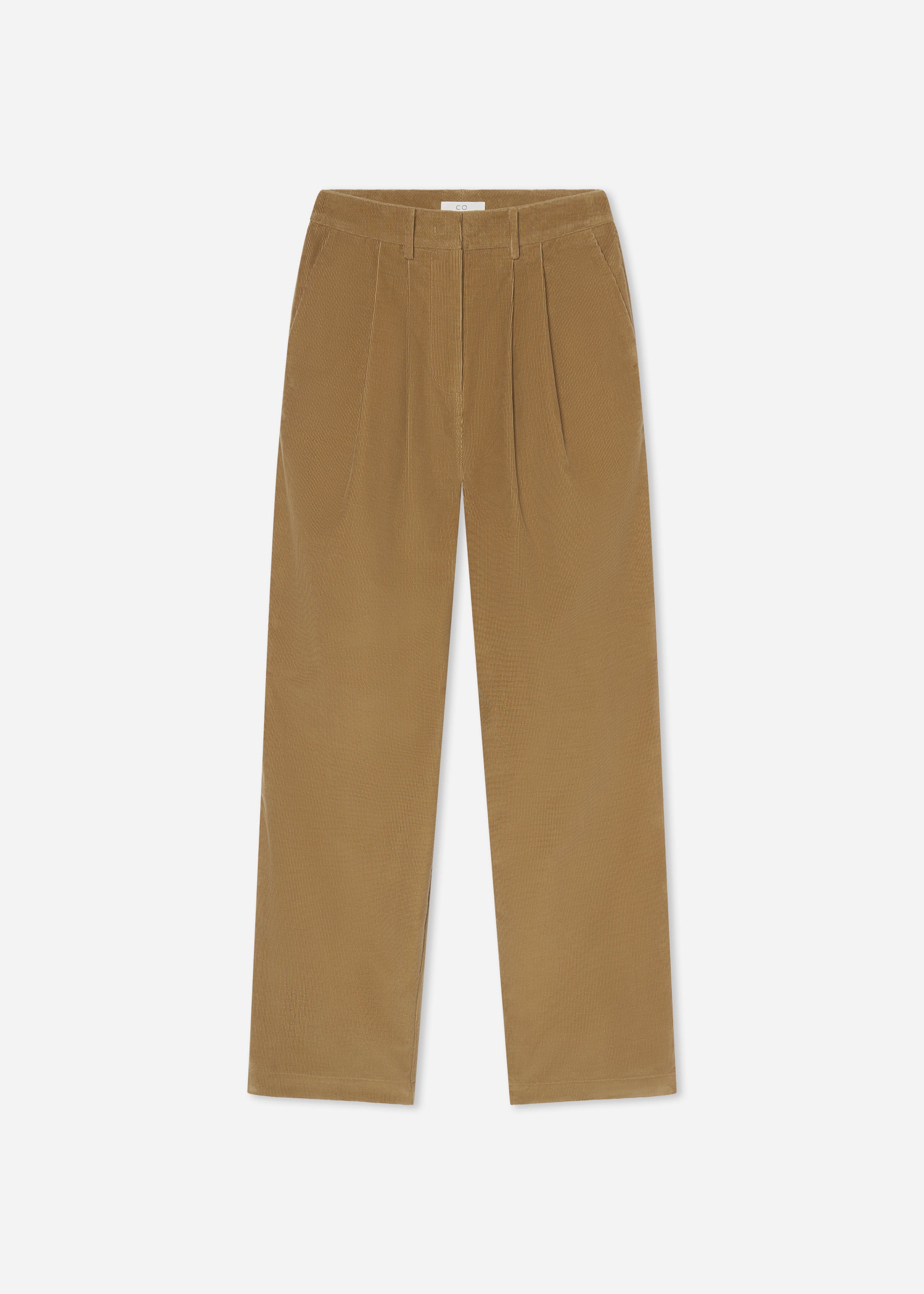 Corduroy Wide Leg Pant - Camel