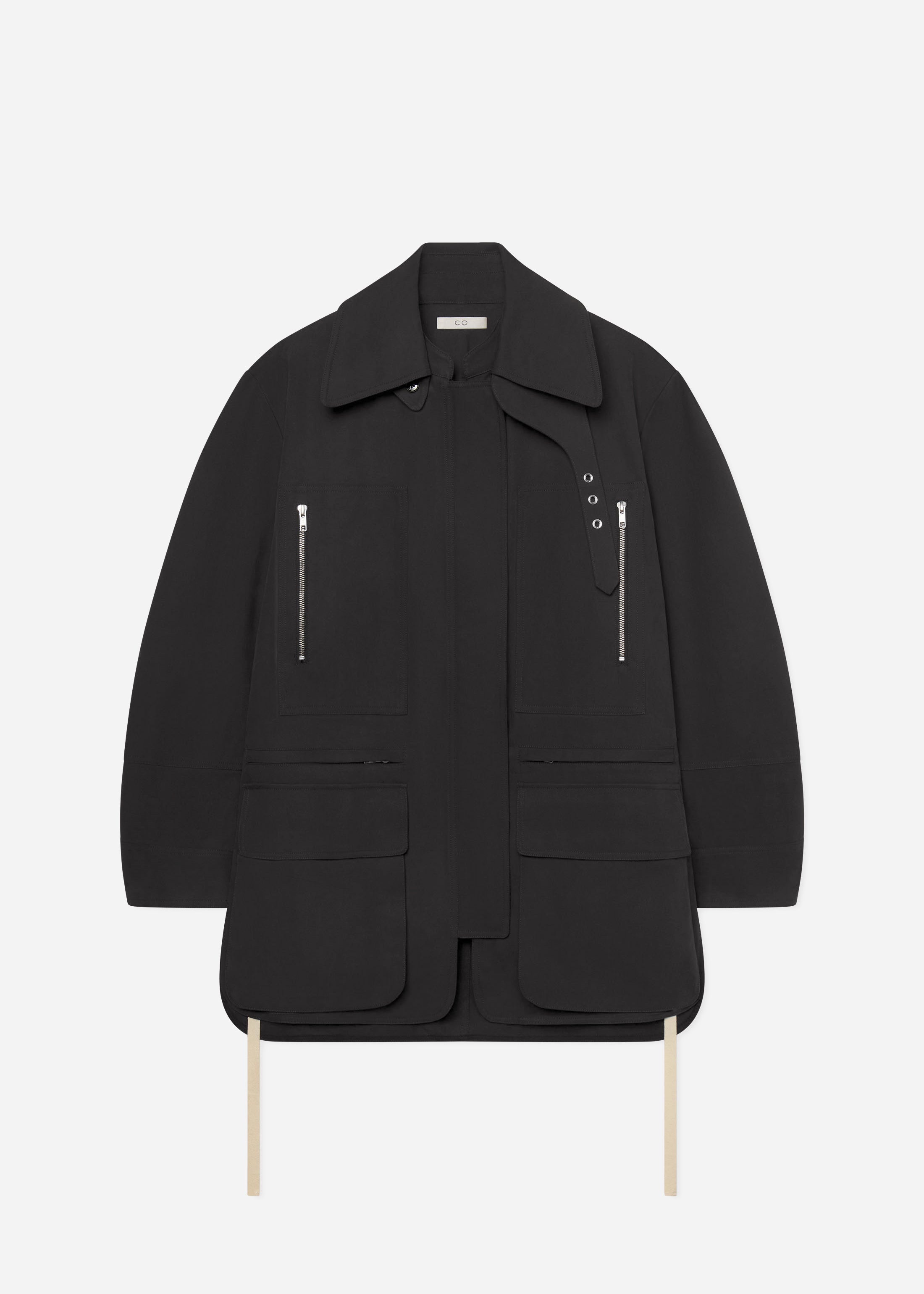 Oversized Field Jacket - Chocolate