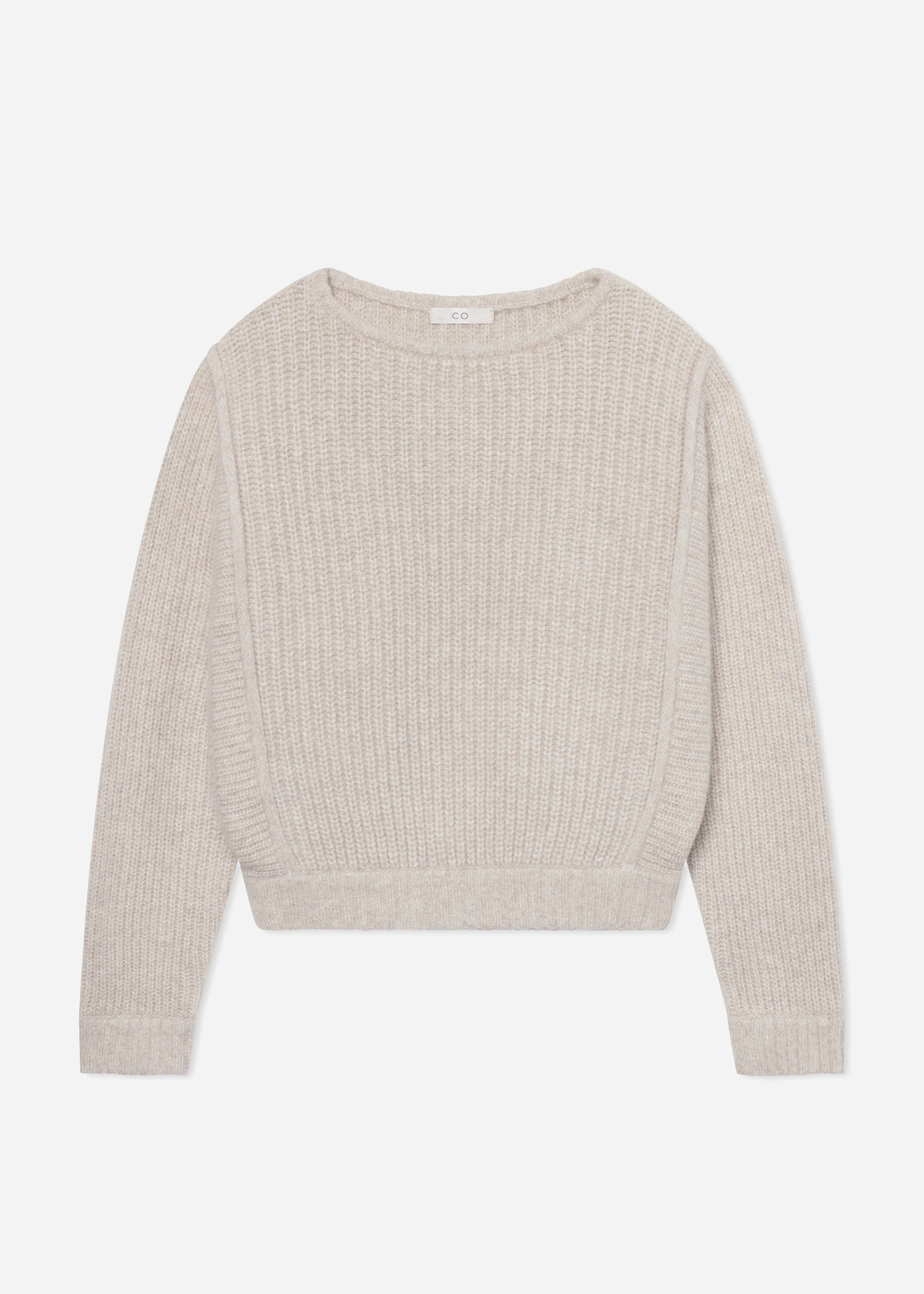 Batwing Sweater in Silk Cashmere - Arctic