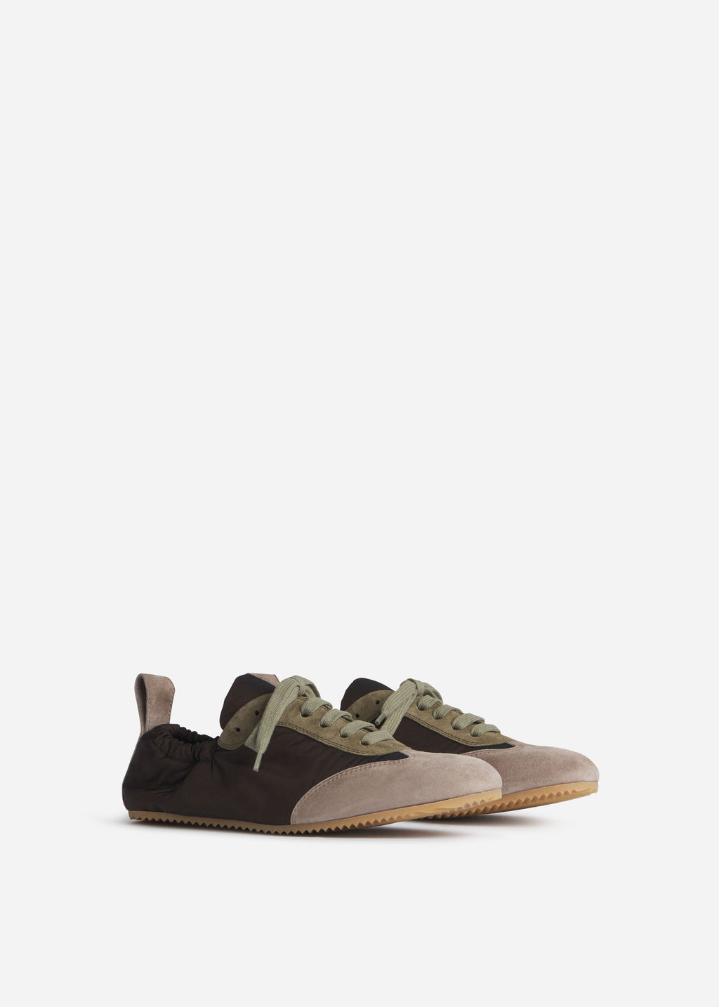 Slip On Elastic Sneaker - Chocolate - CO