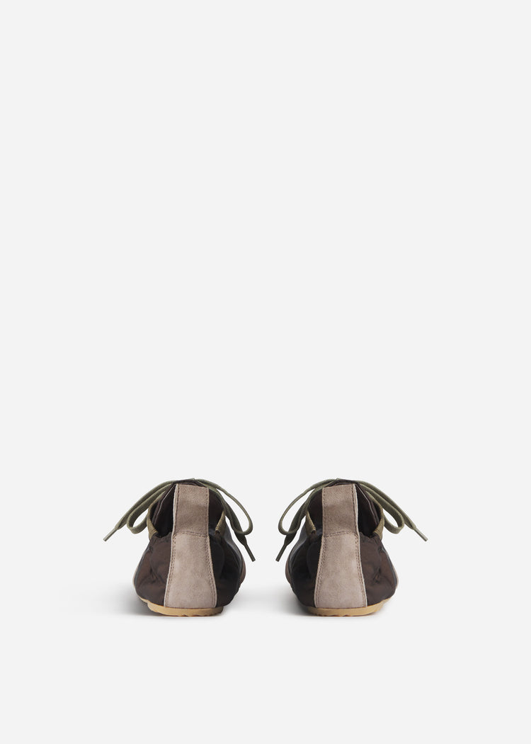 Slip On Elastic Sneaker - Chocolate, image 3 of 3