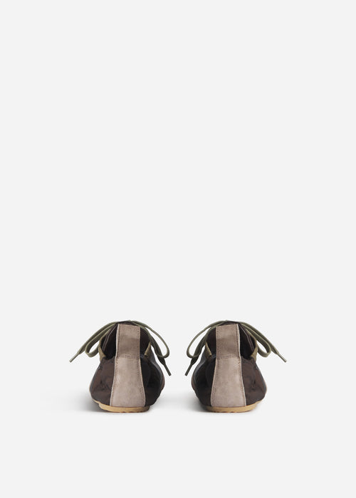 Slip On Elastic Sneaker - Chocolate, image 3 of 3
