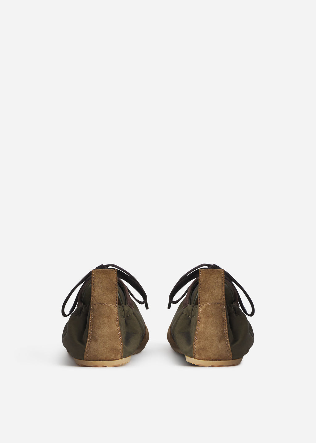 Slip On Elastic Sneaker - Olive - CO