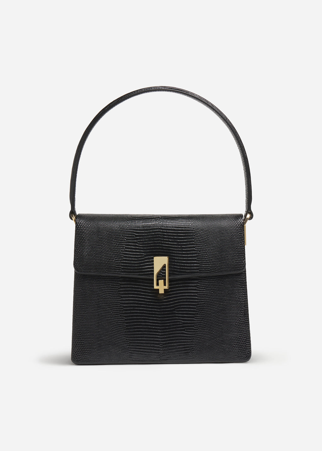 Structured Handbag in Leather - Black, image 1 of 3