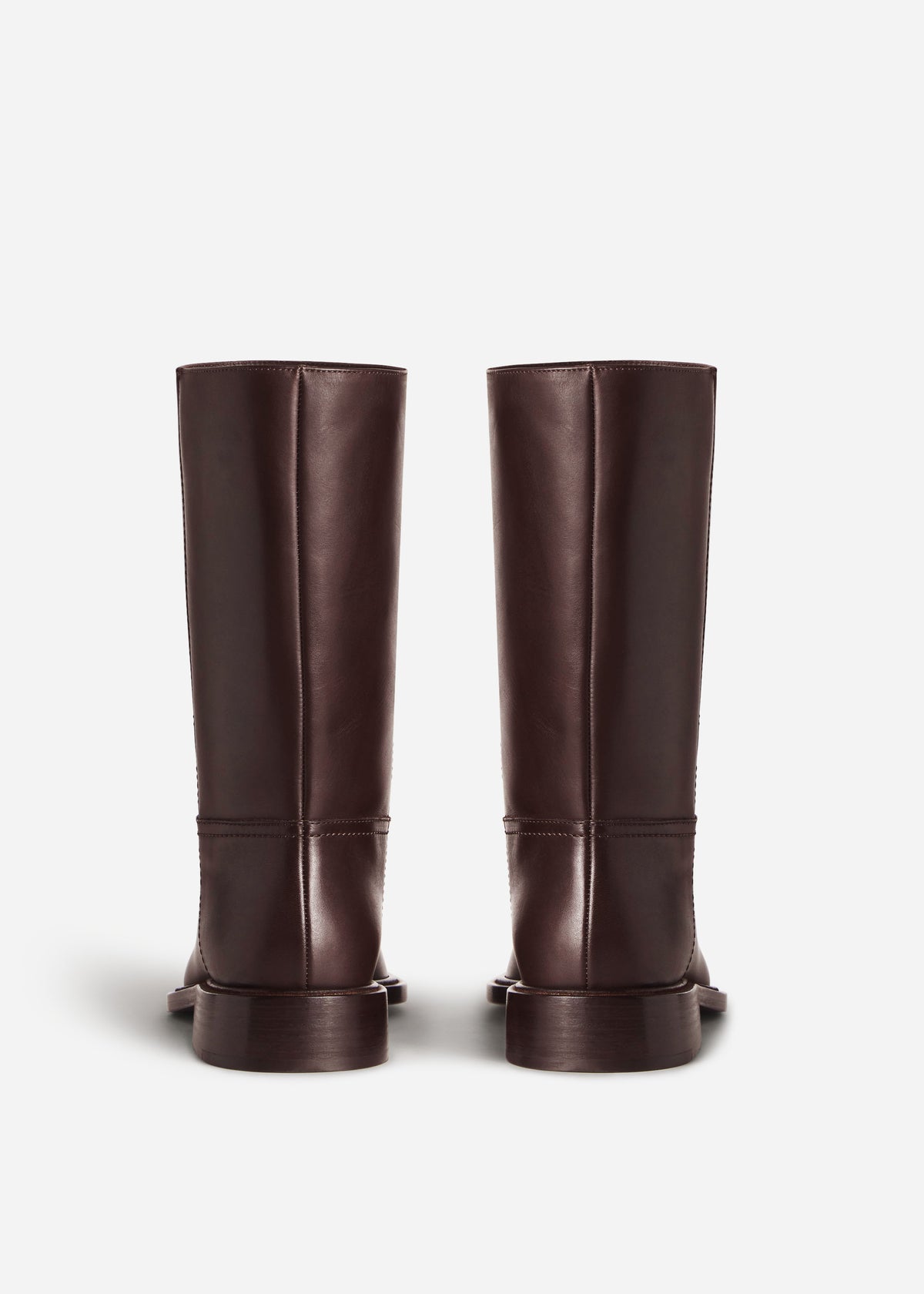 Front Seam Riding Boot - Chocolate, image 3 of 3