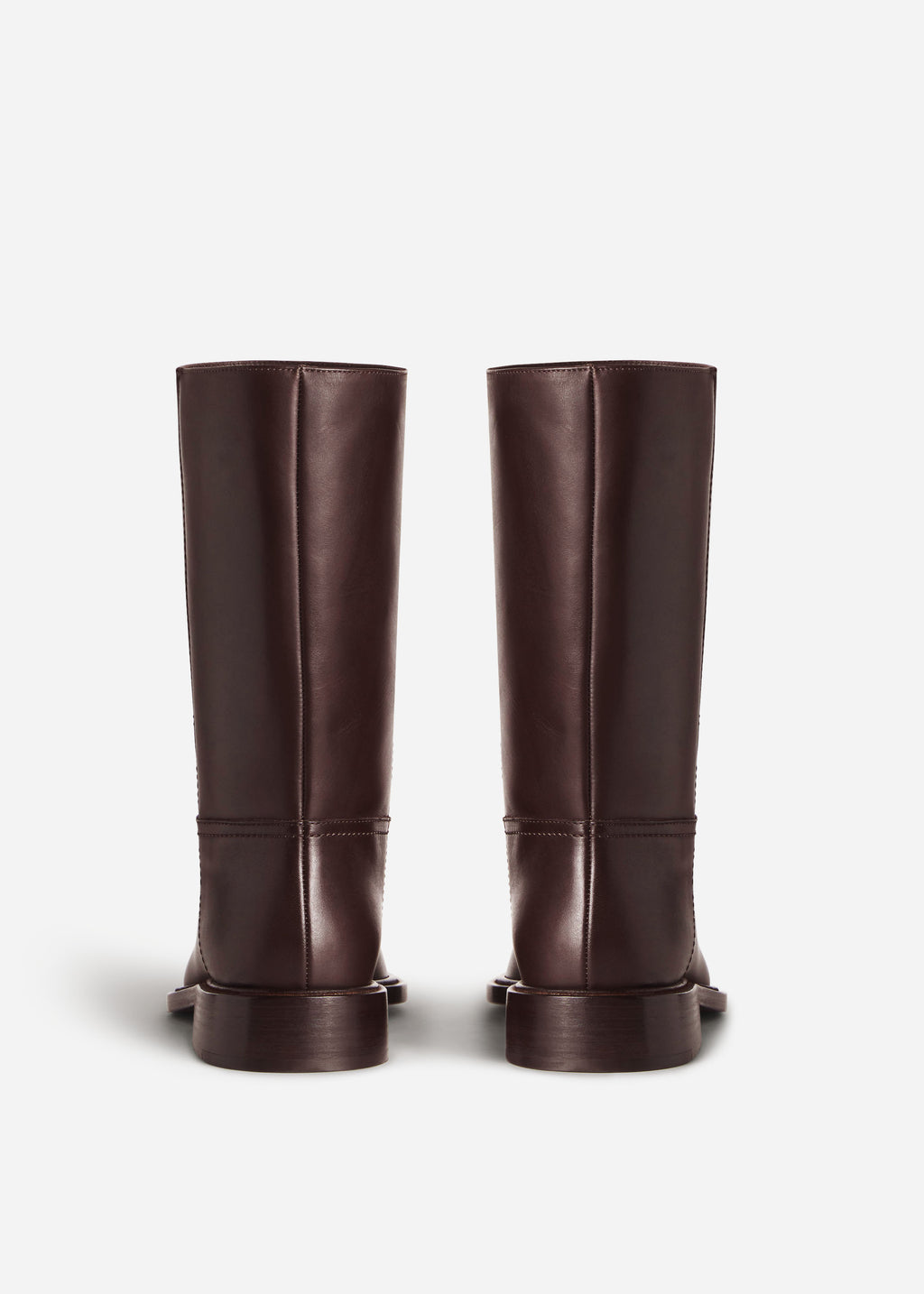 Front Seam Riding Boot - Chocolate - CO