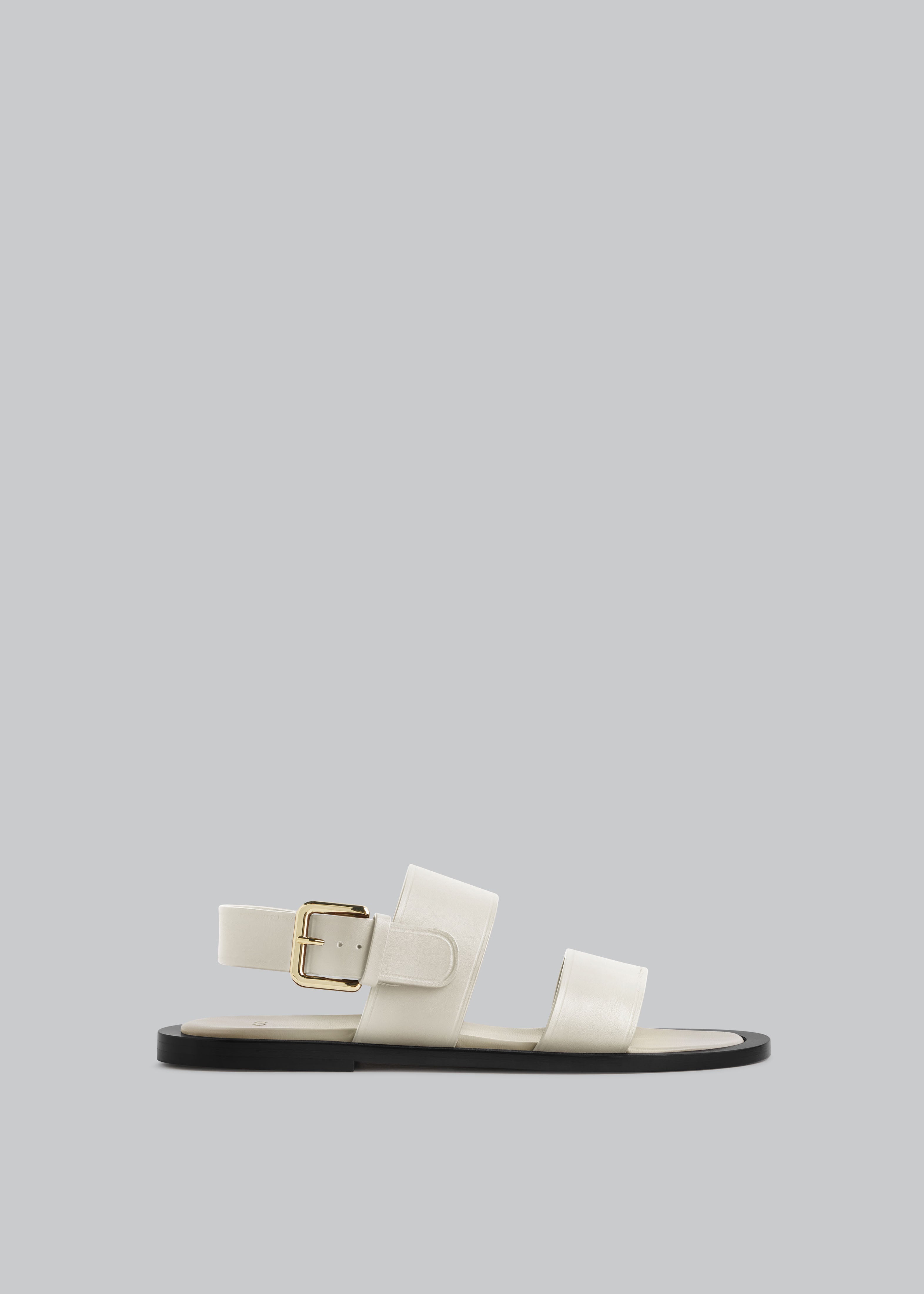 Thick Strap Sandals - Ivory