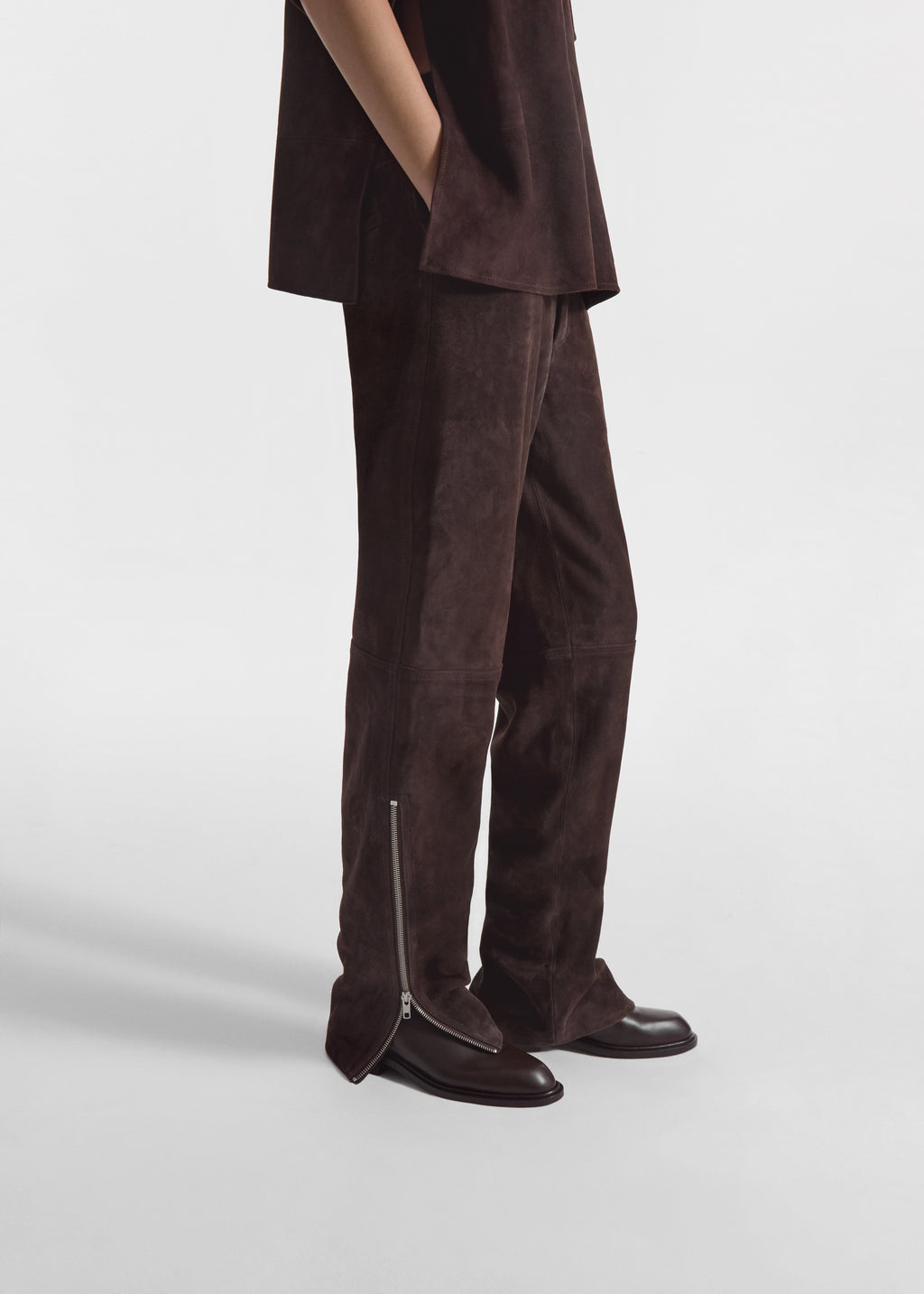 Suede Pant - Chocolate - CO