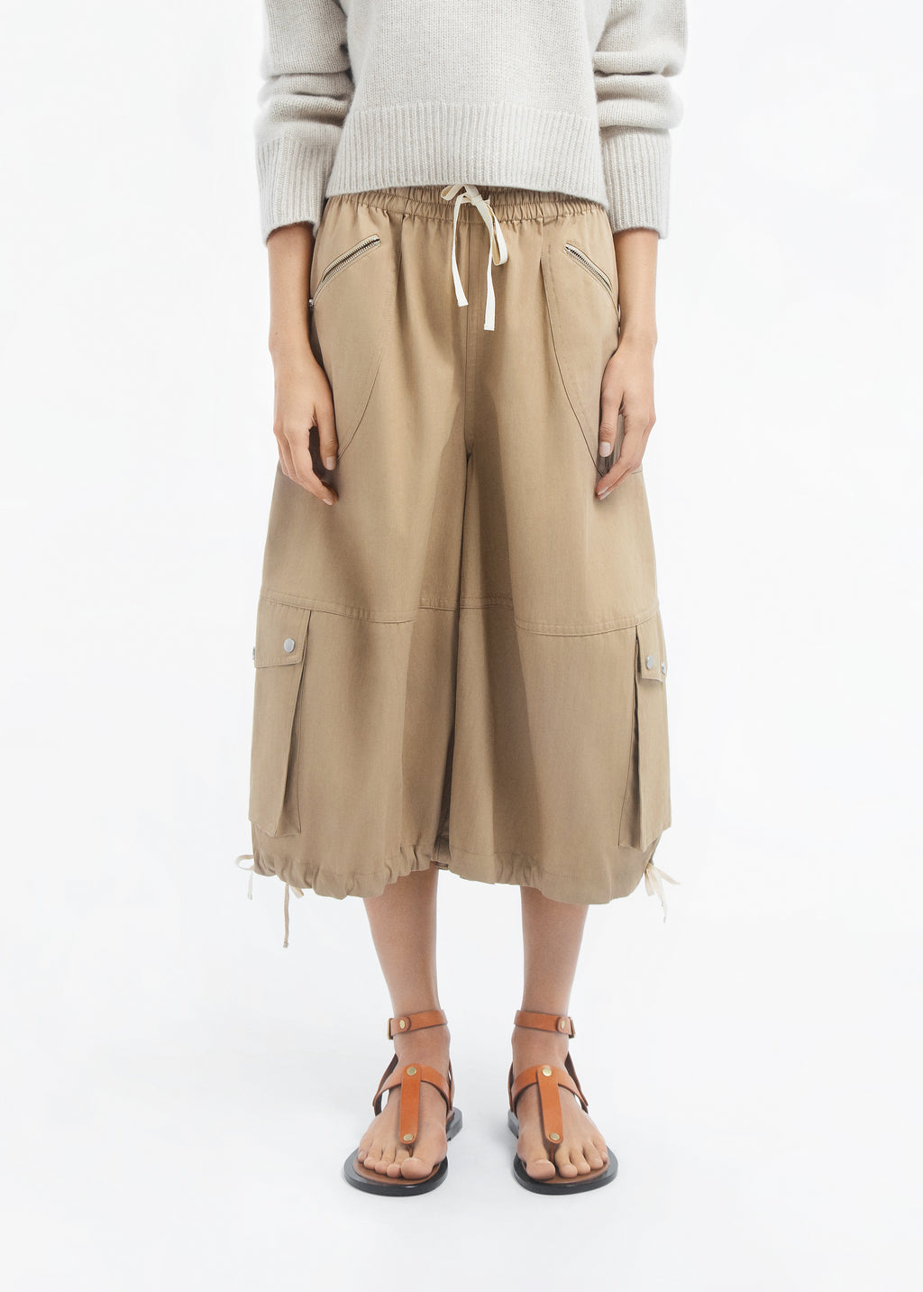 Braies Pant in Cotton Twill - Camel - CO