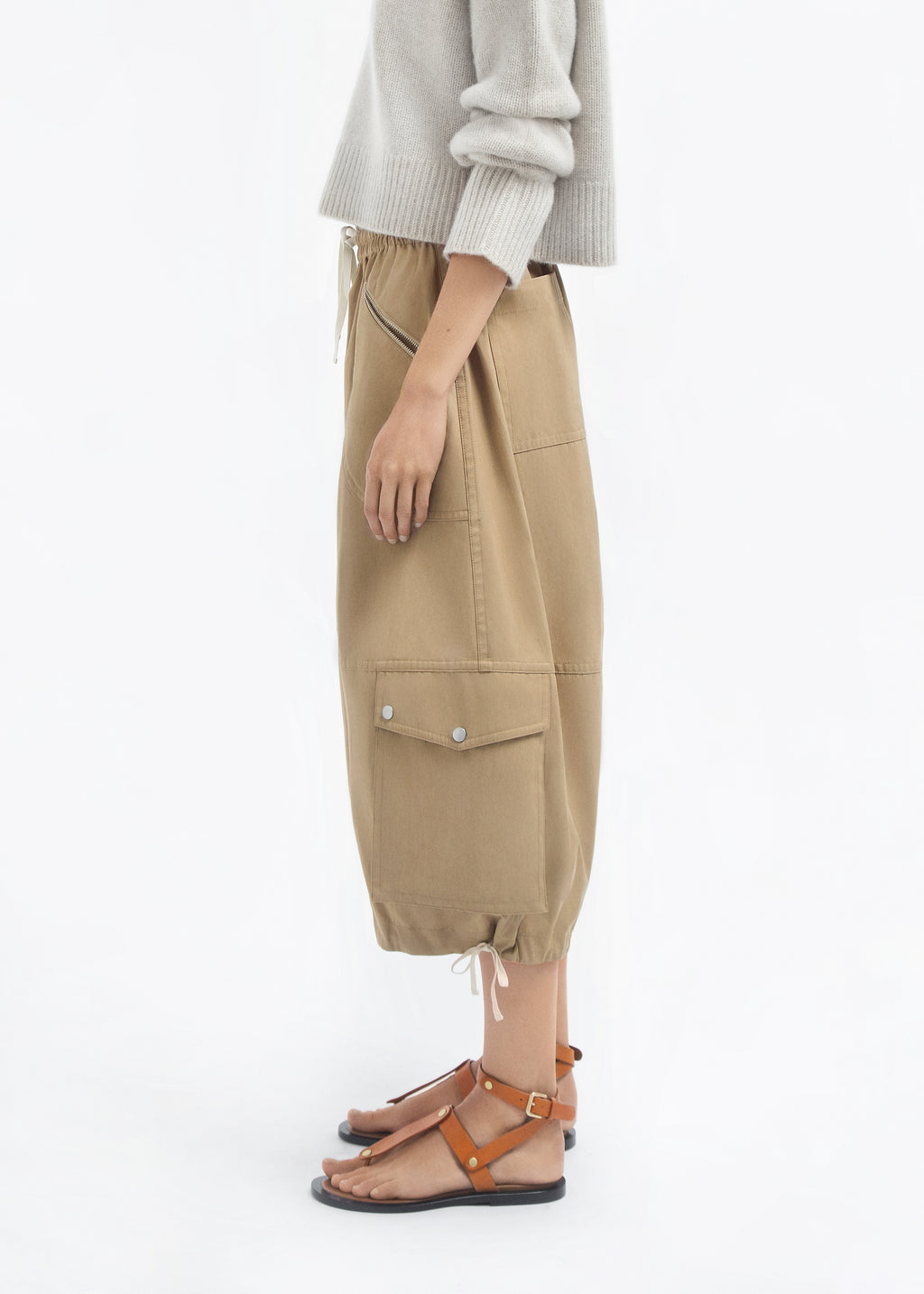 Braies Pant in Cotton Twill - Camel - CO