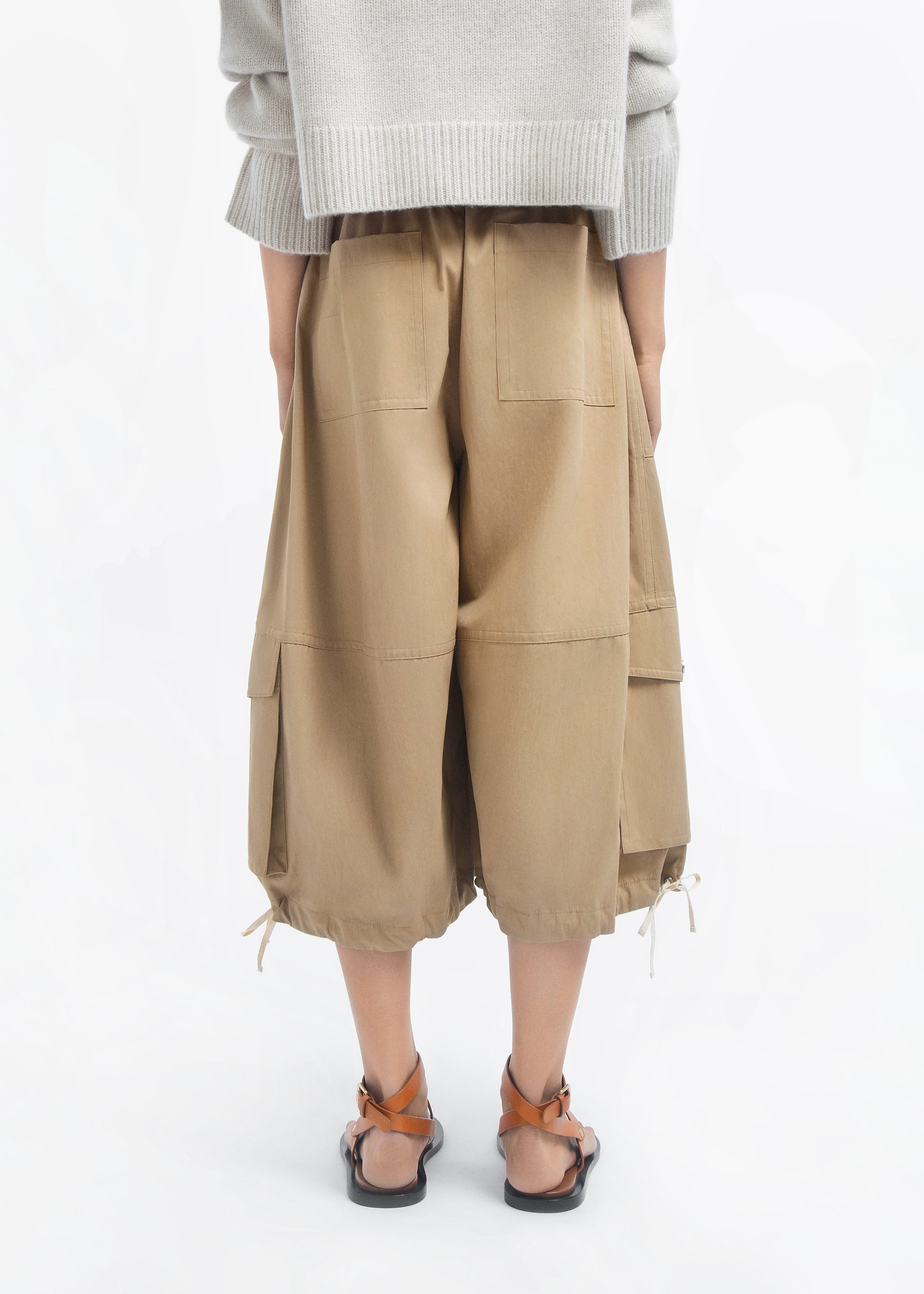 Braies Pant in Cotton Twill - Camel
