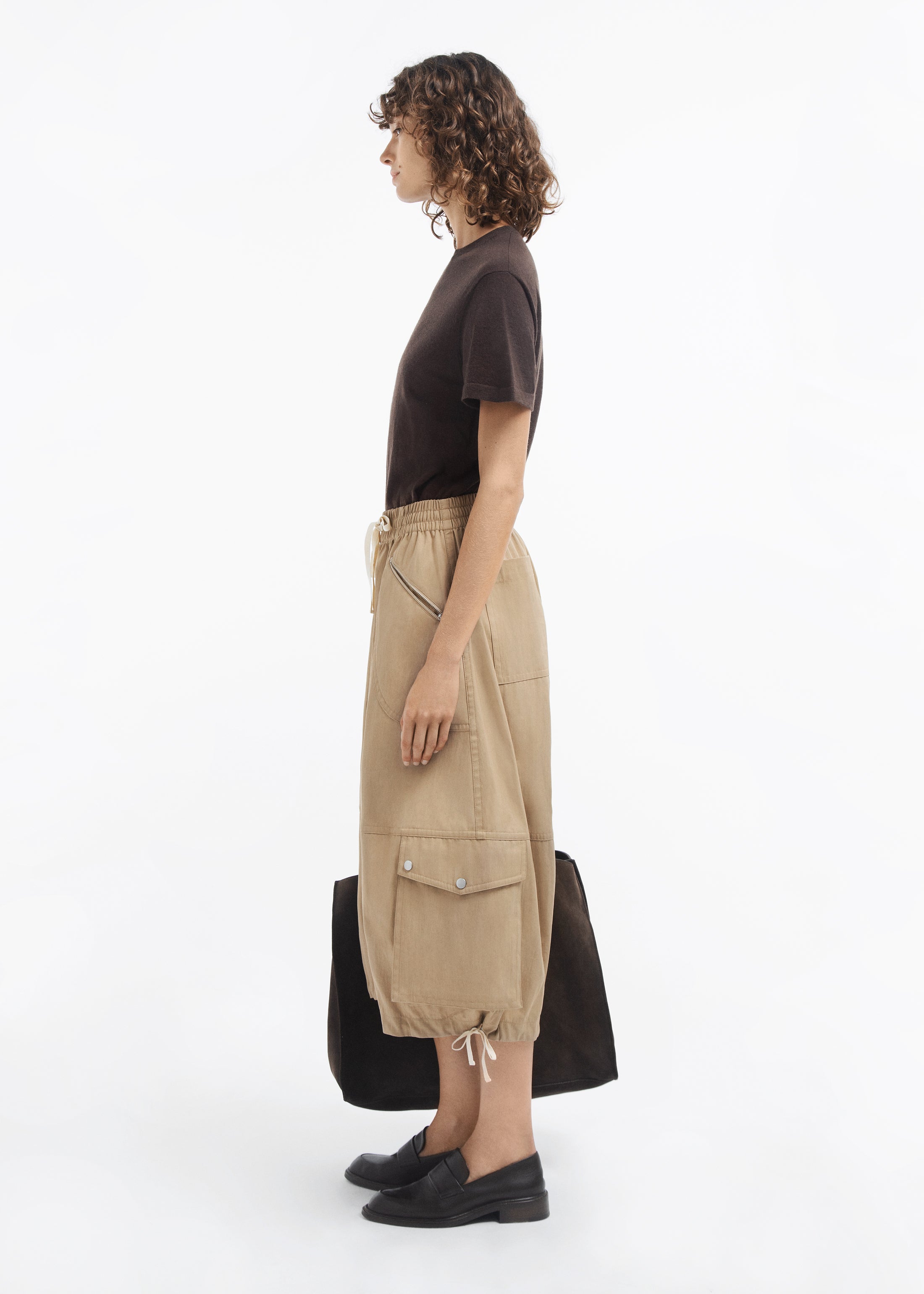 Braies Pant in Cotton Twill - Camel