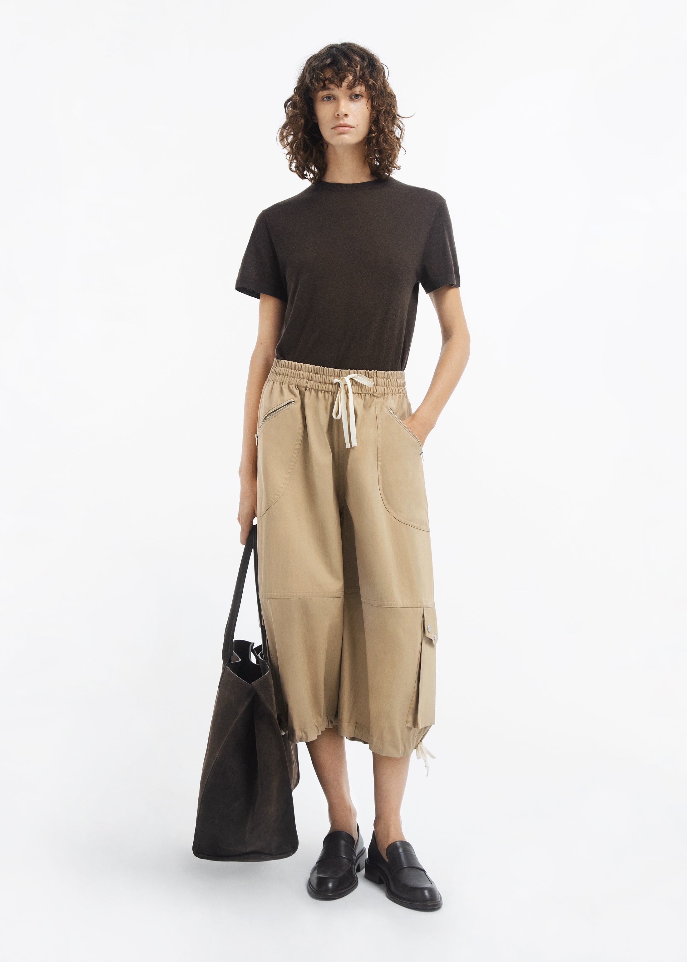Braies Pant in Cotton Twill - Camel