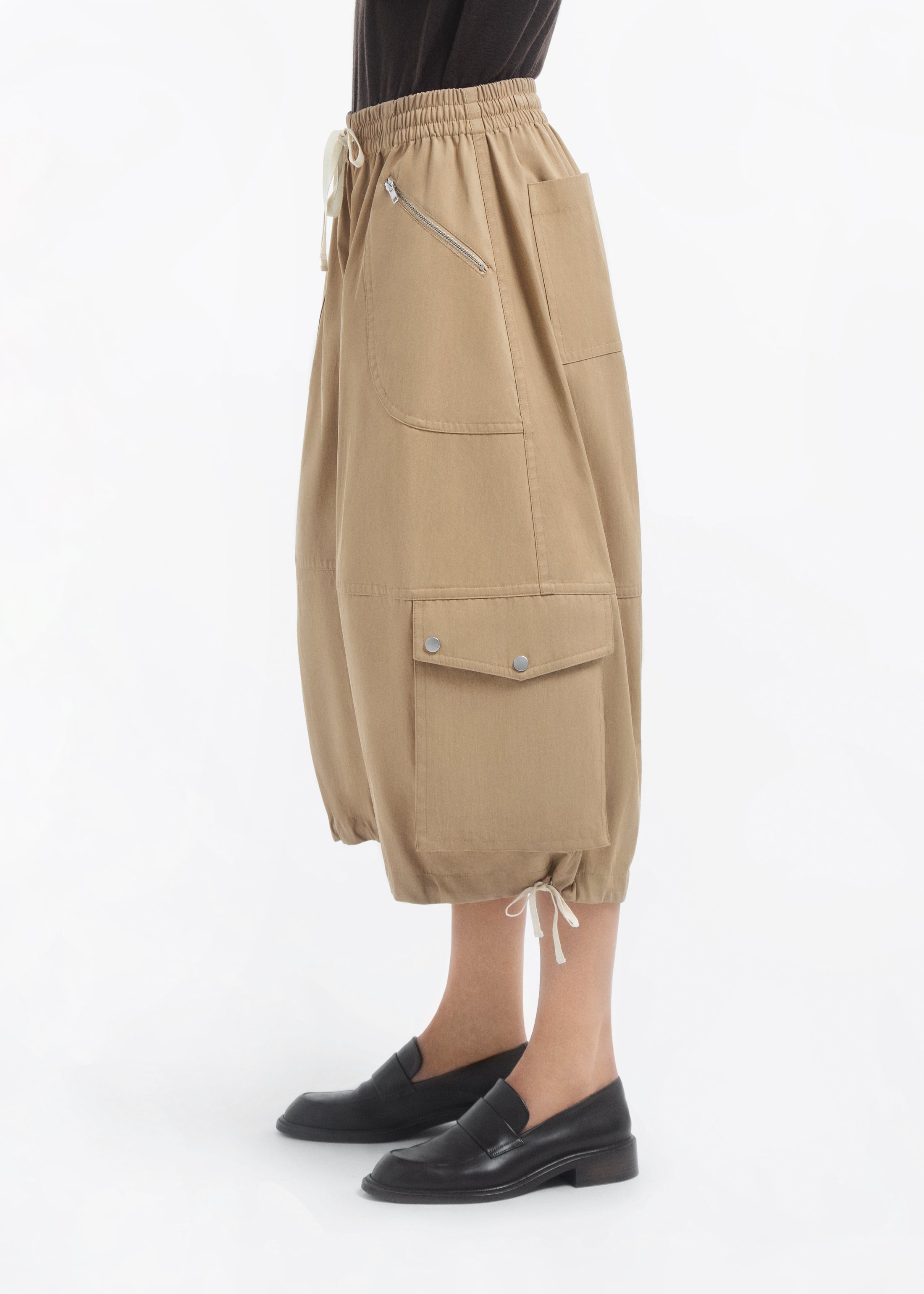 Braies Pant in Cotton Twill - Camel