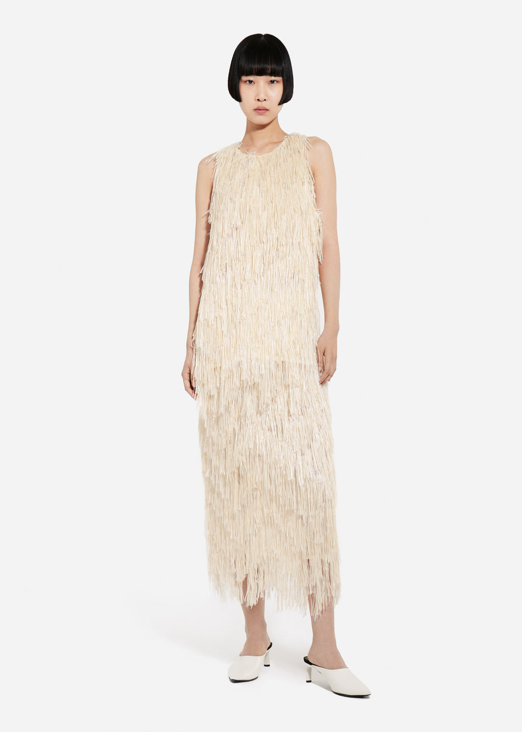 Fringe Skirt - Pearl - CO