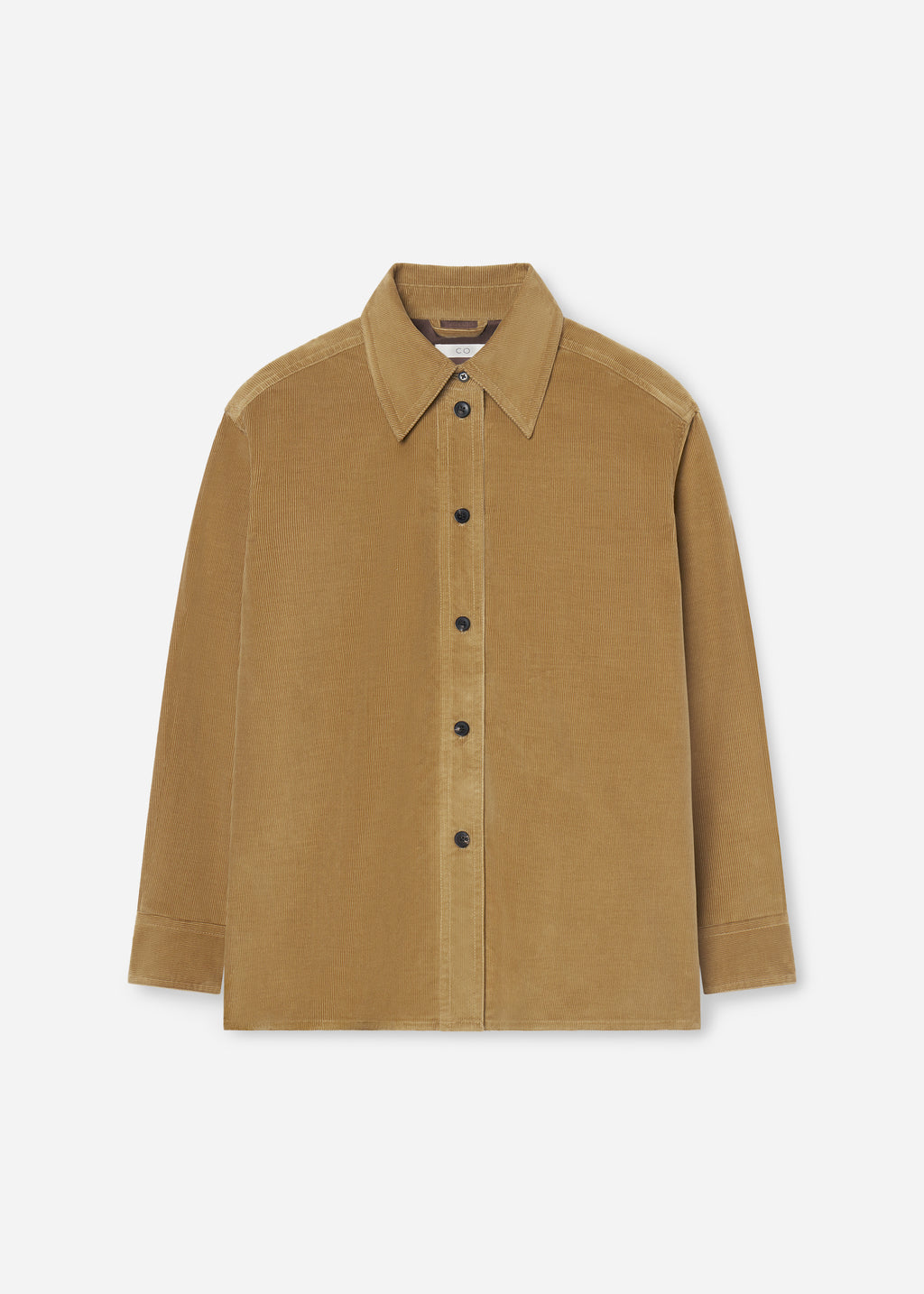 Corduroy Overshirt - Camel - CO
