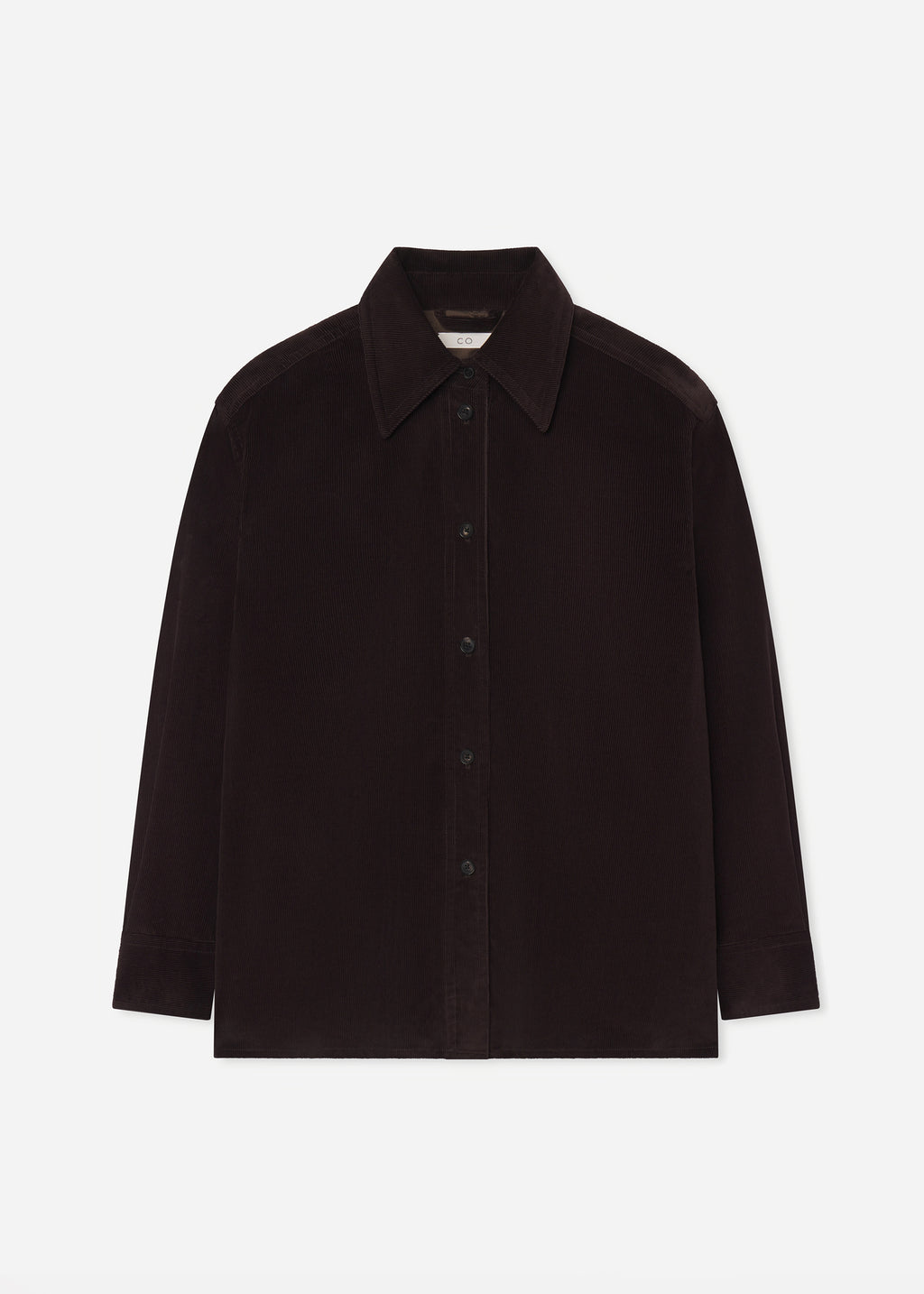 Corduroy Overshirt - Chocolate - CO