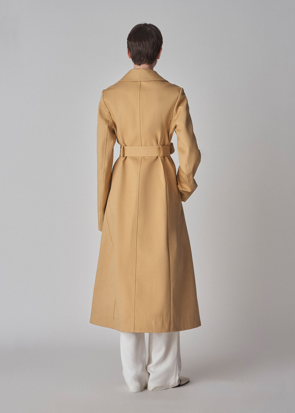 Canvas Coat in Cotton - Butterscotch - CO