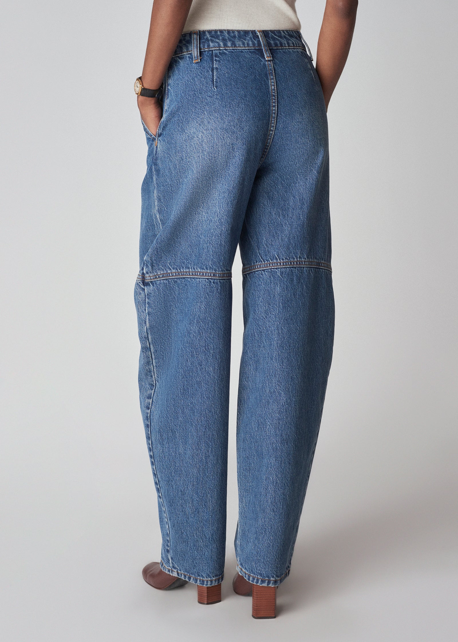 Balloon Pant in Denim - Indigo