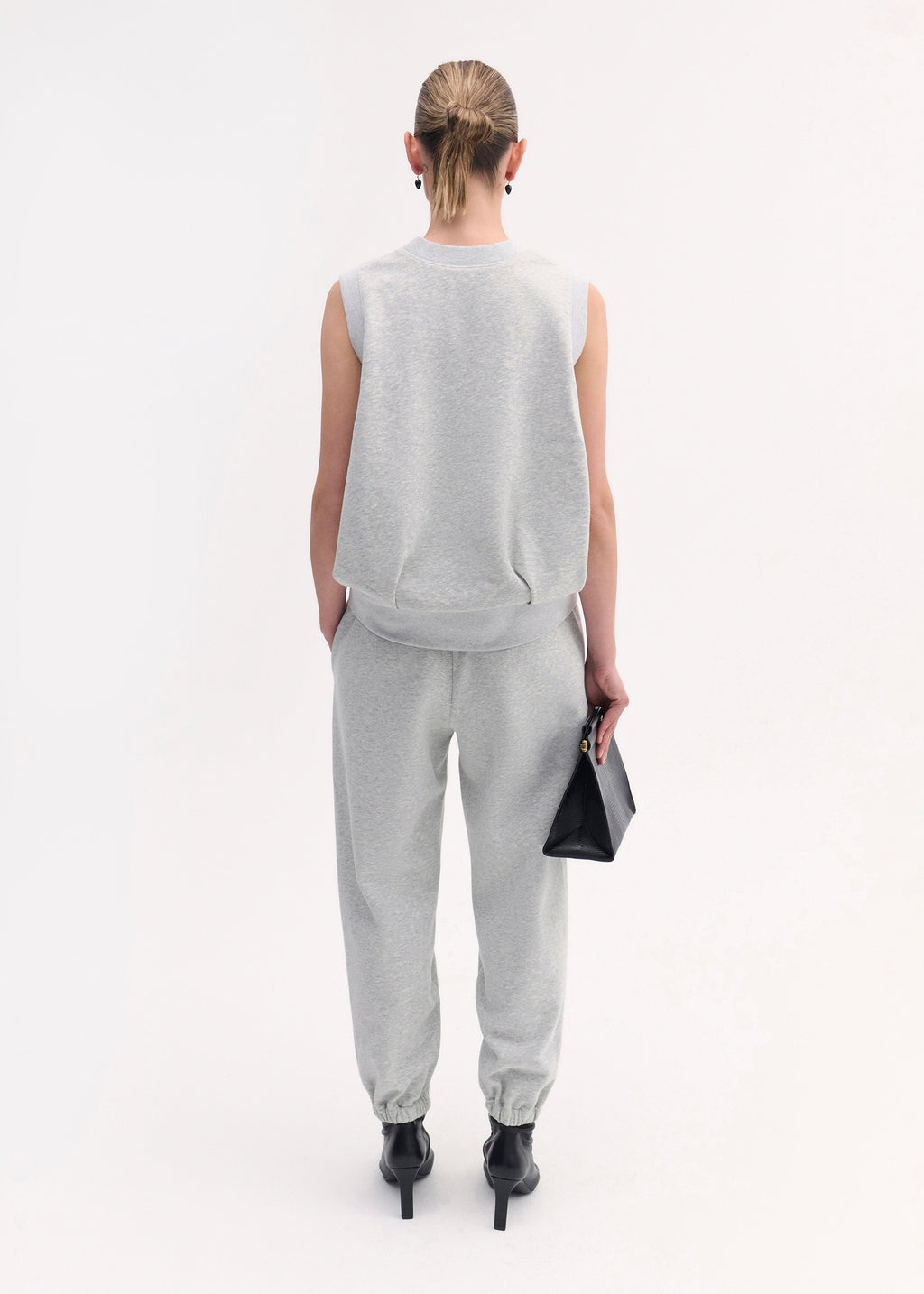 Scuba Jogger in Scuba Jersey - Heather Grey - CO