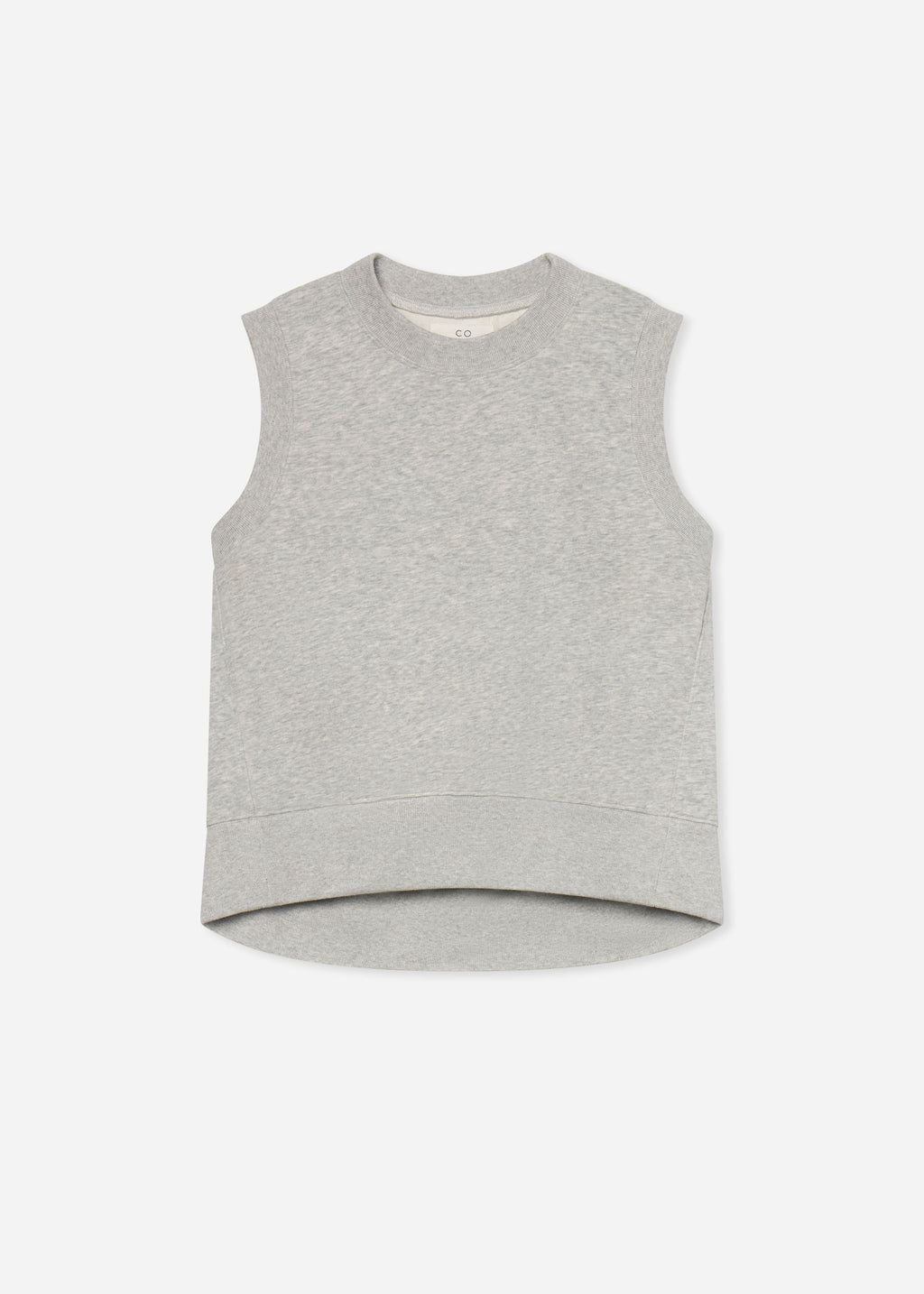 Sleeveless Sweatshirt in Scuba - Heather Grey - CO