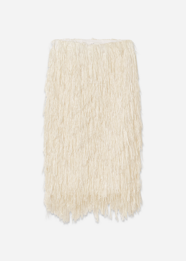 Fringe Skirt - Pearl - CO