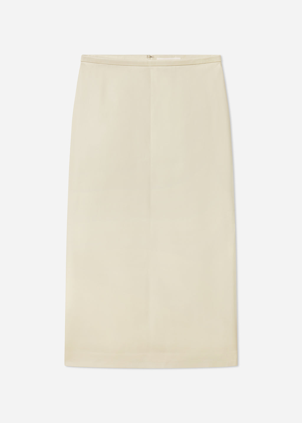 Pencil Skirt in Leather - Pearl - CO