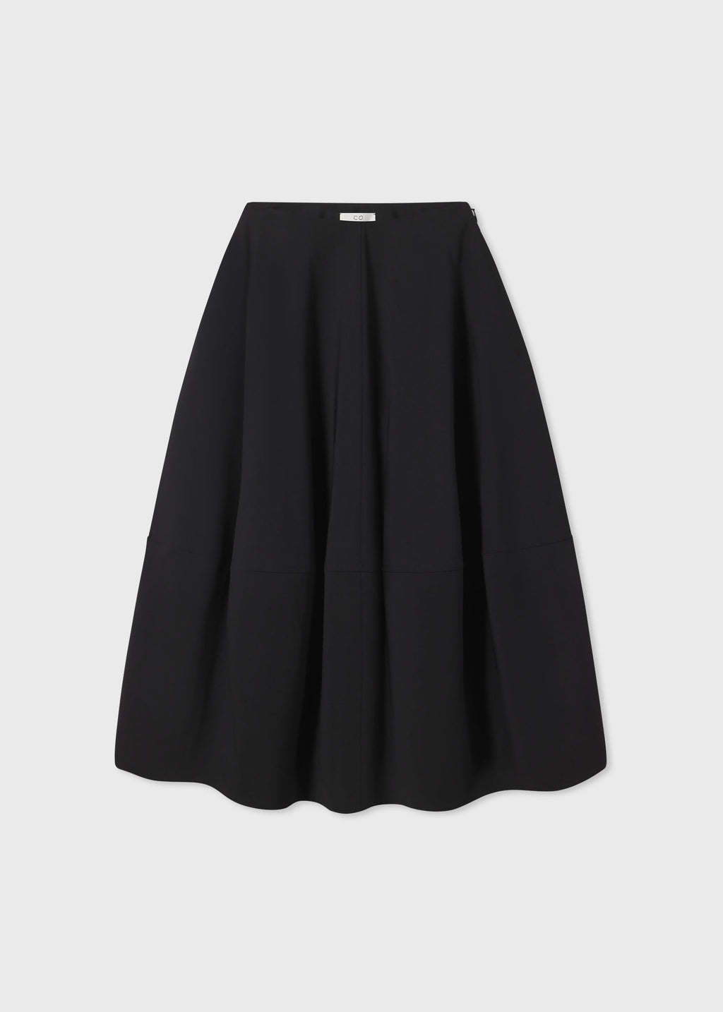 Full Skirt in Wool - Black - CO