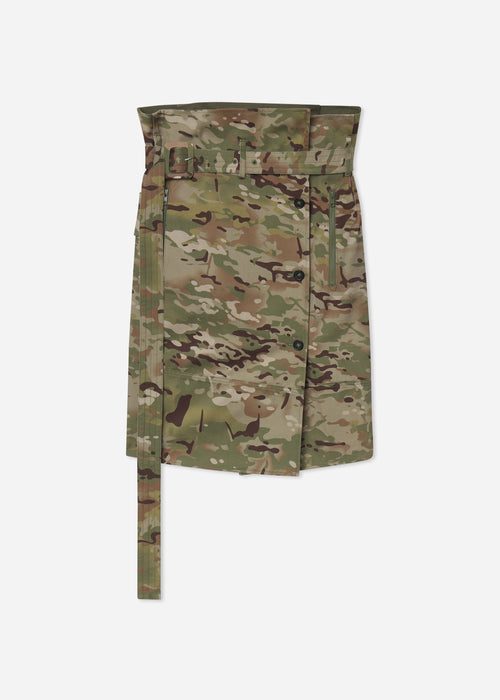 Hardwear Skirt in Cotton Twill - Camo Multi, image 4 of 4