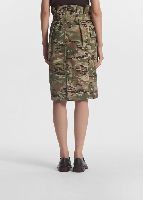 Hardwear Skirt in Cotton Twill - Camo Multi, image 3 of 4