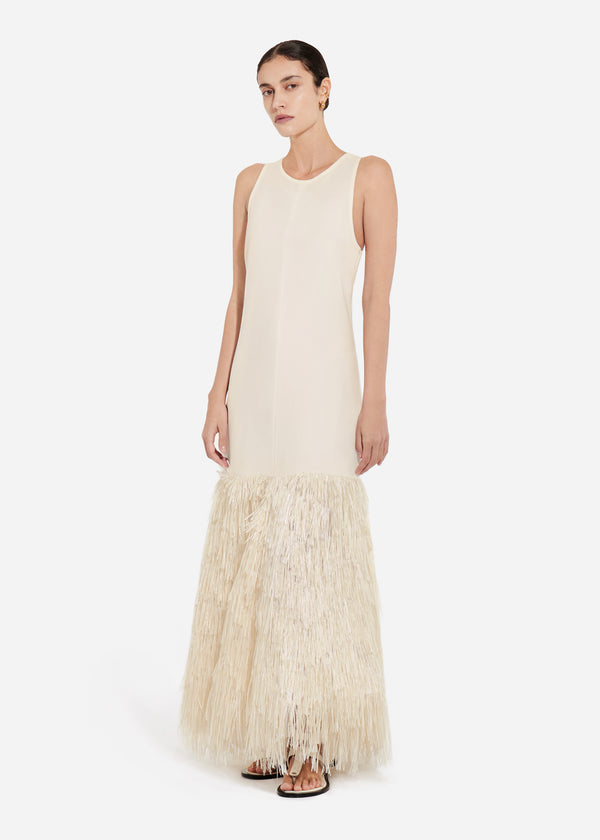Fringe Dress - Pearl - CO