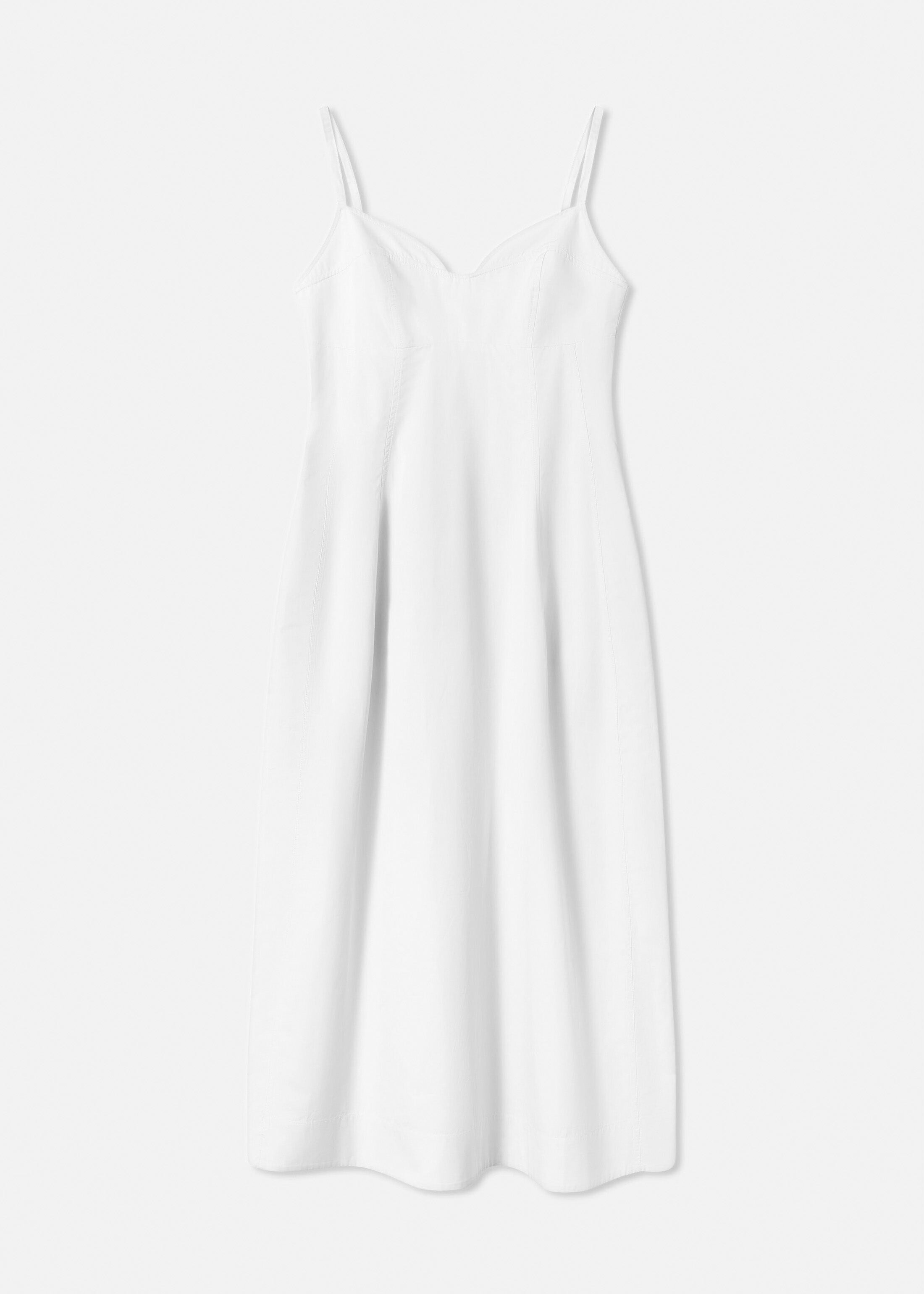 CO's Bustier Midi Dress | Cotton Poplin CO's Bustier Midi Dress | Cotton Poplin
