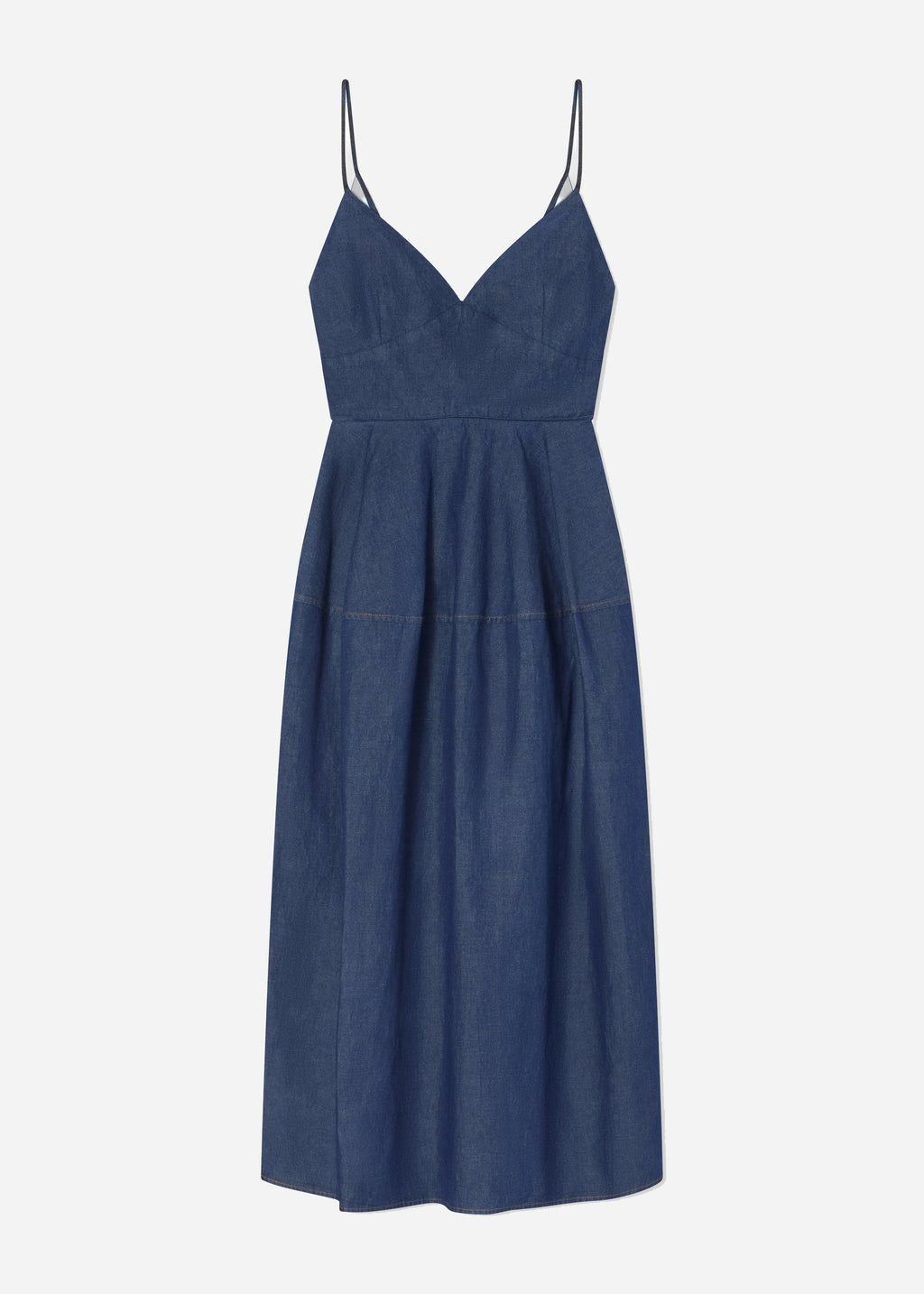 Camisole Dress in Chambray - Indigo - CO