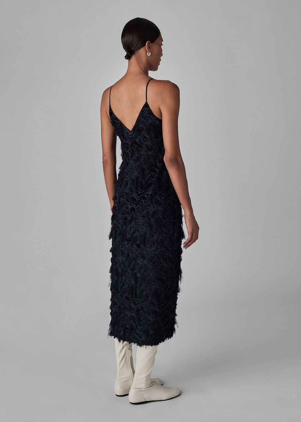 Evening Slip Dress - Navy - CO