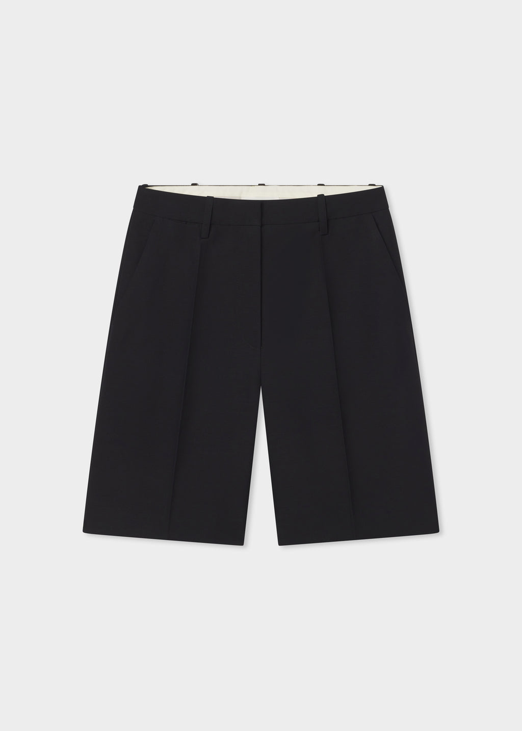 Tailored Bermuda Shorts - Black - CO