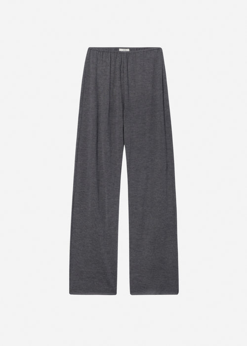 Pull Up Pant in Fine Cashmere - Grey, image 6 of 6