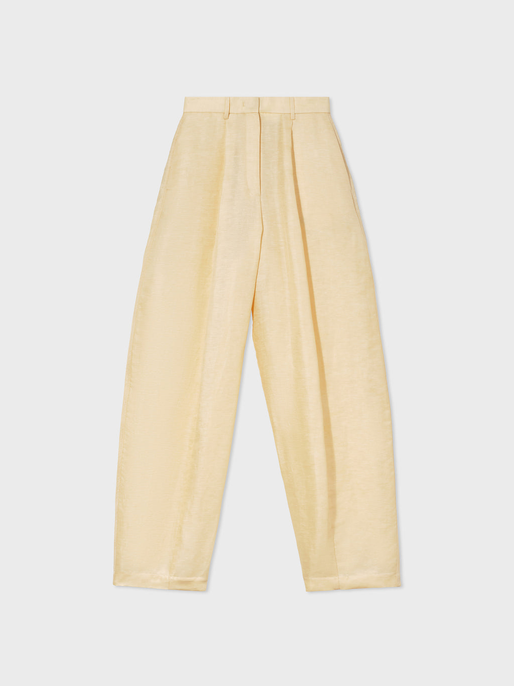 Egg Pant in Organza - Custard - CO