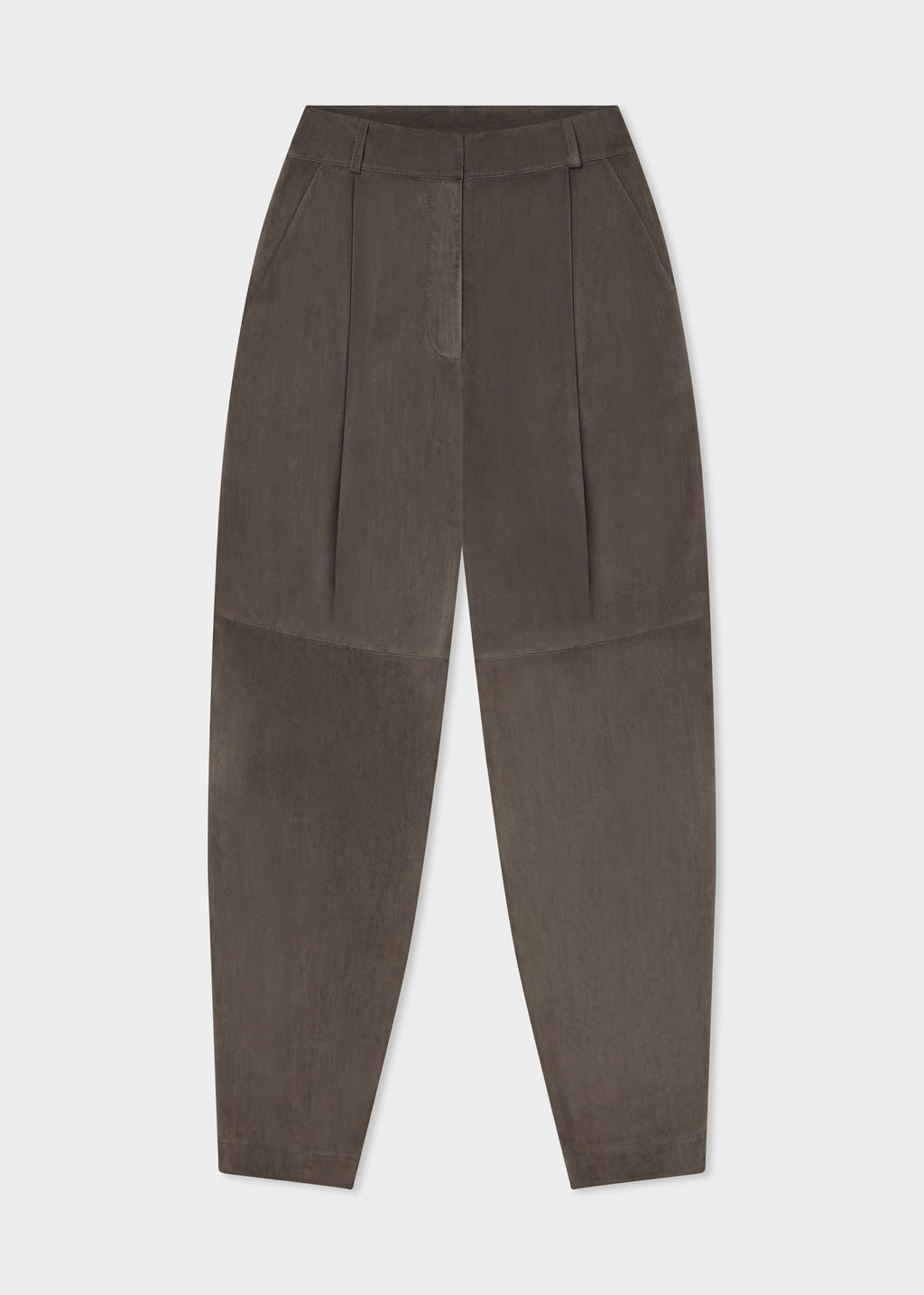 Balloon Pant in Suede - Charcoal - CO