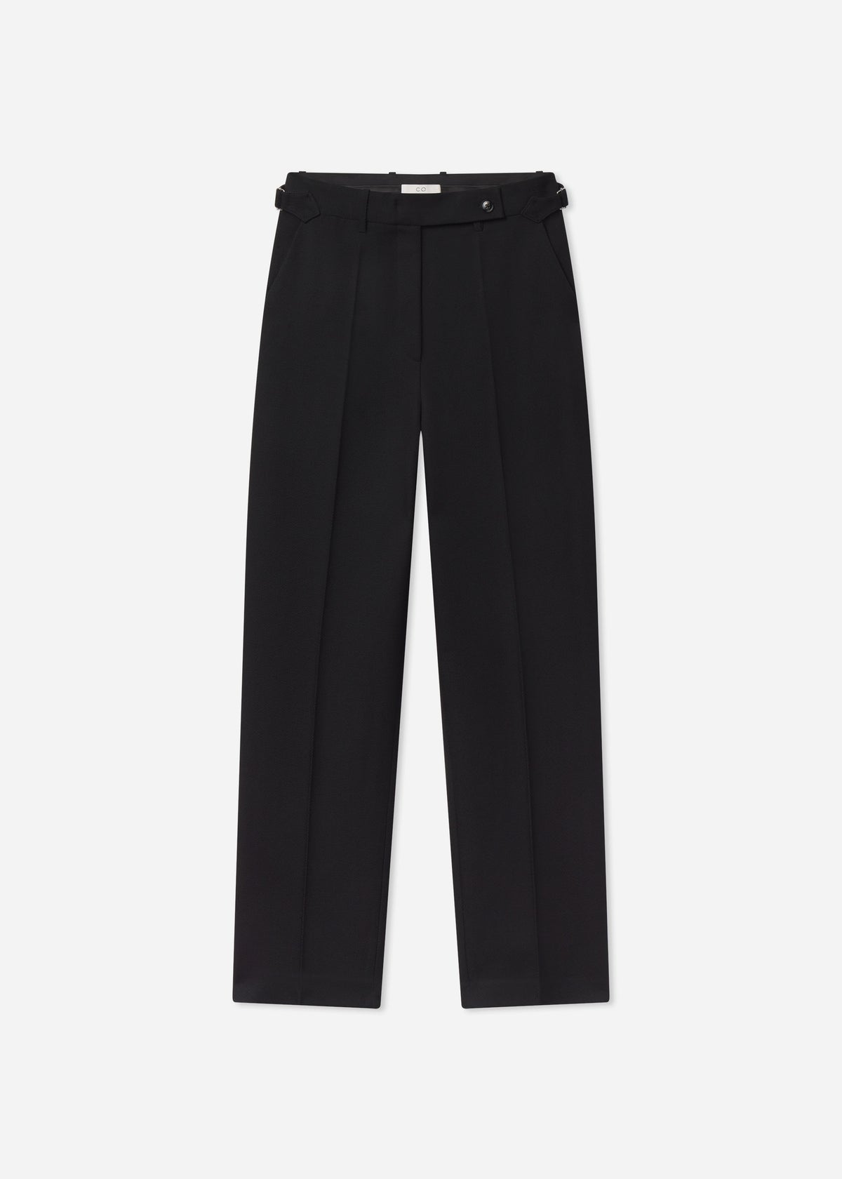 Low Rise Trousers in Wool - Black, image 5 of 5