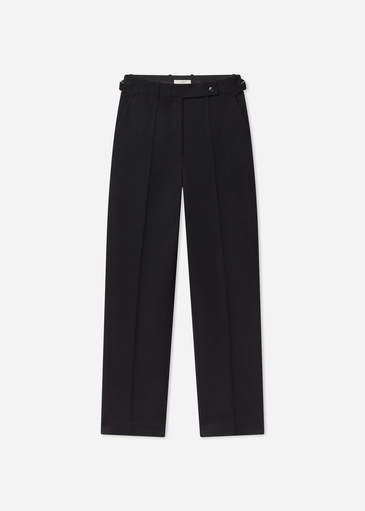 Low Rise Trousers in Wool - Black, image 5 of 5