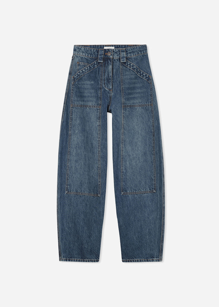 Denim Patch Pocket Jean - Indigo, image 7 of 7