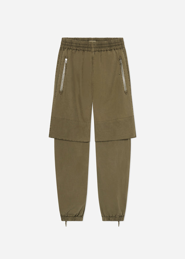 Utility Pant in Cotton Twill  - Olive - CO