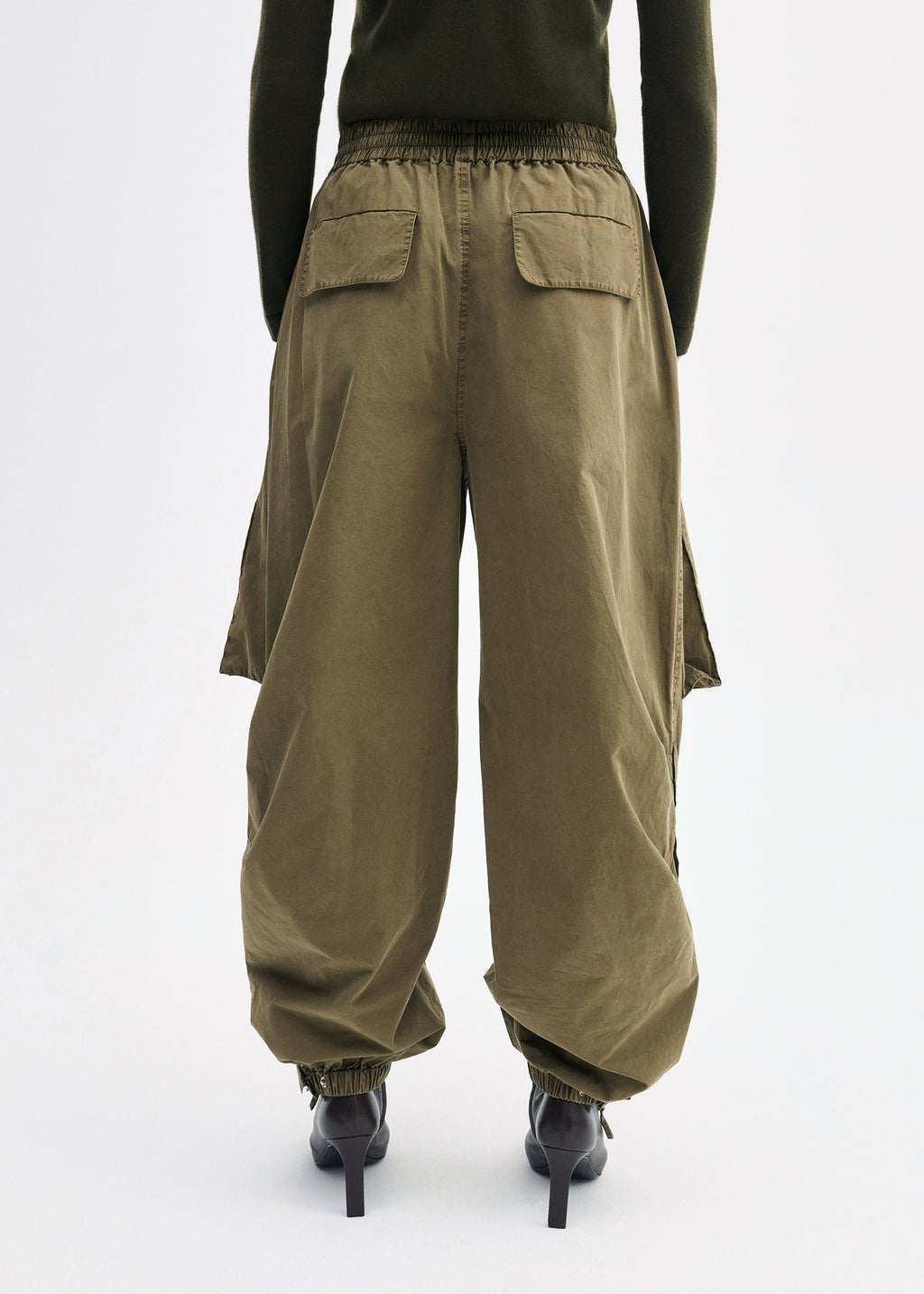 Utility Pant in Cotton Twill  - Olive - CO
