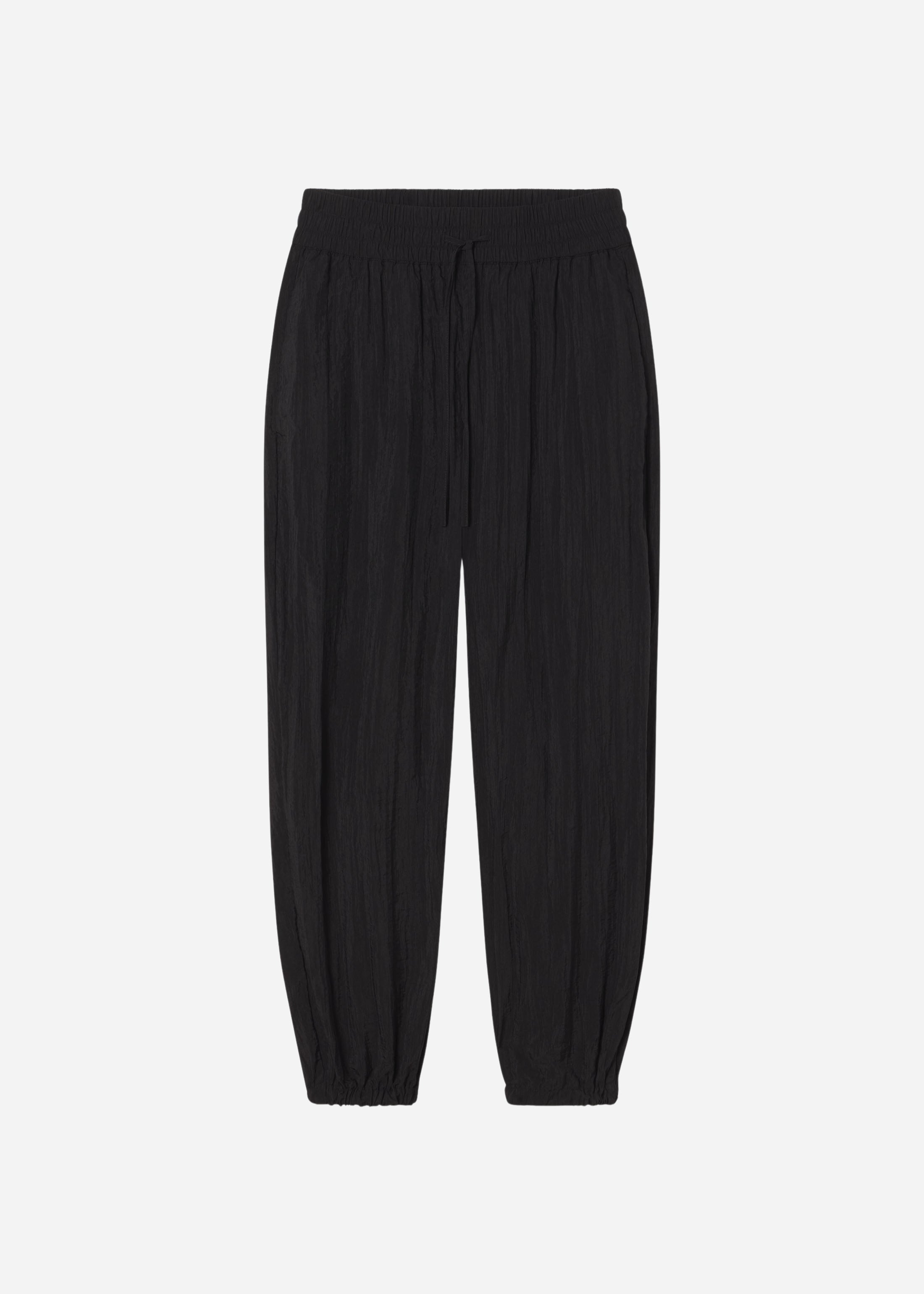 Jogger Pant in Recycled Nylon - Black