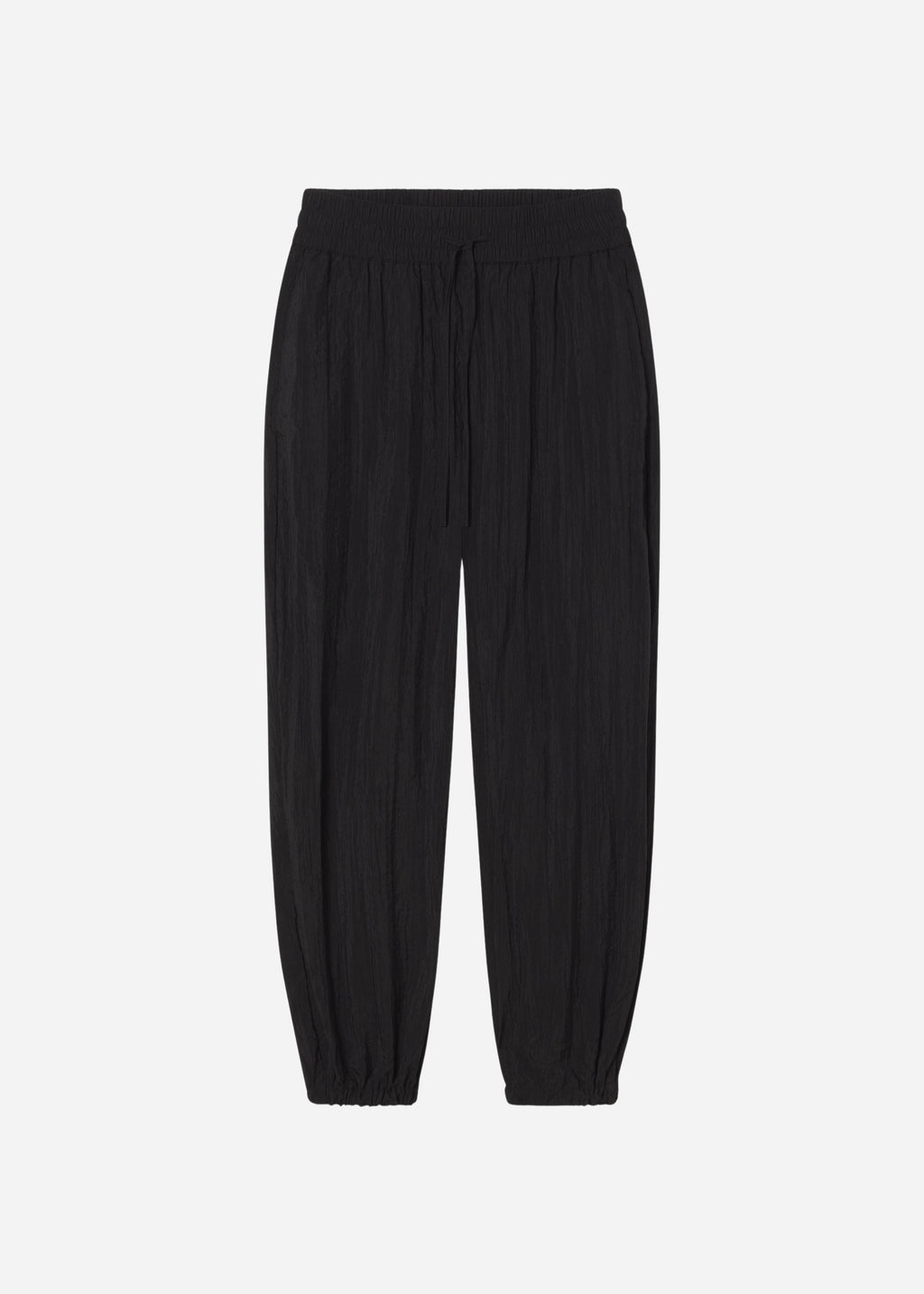 Jogger Pant in Recycled Nylon - Black - CO