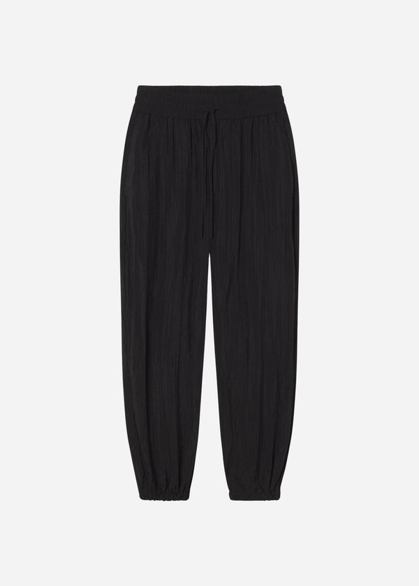 Jogger Pant in Recycled Nylon - Black - CO